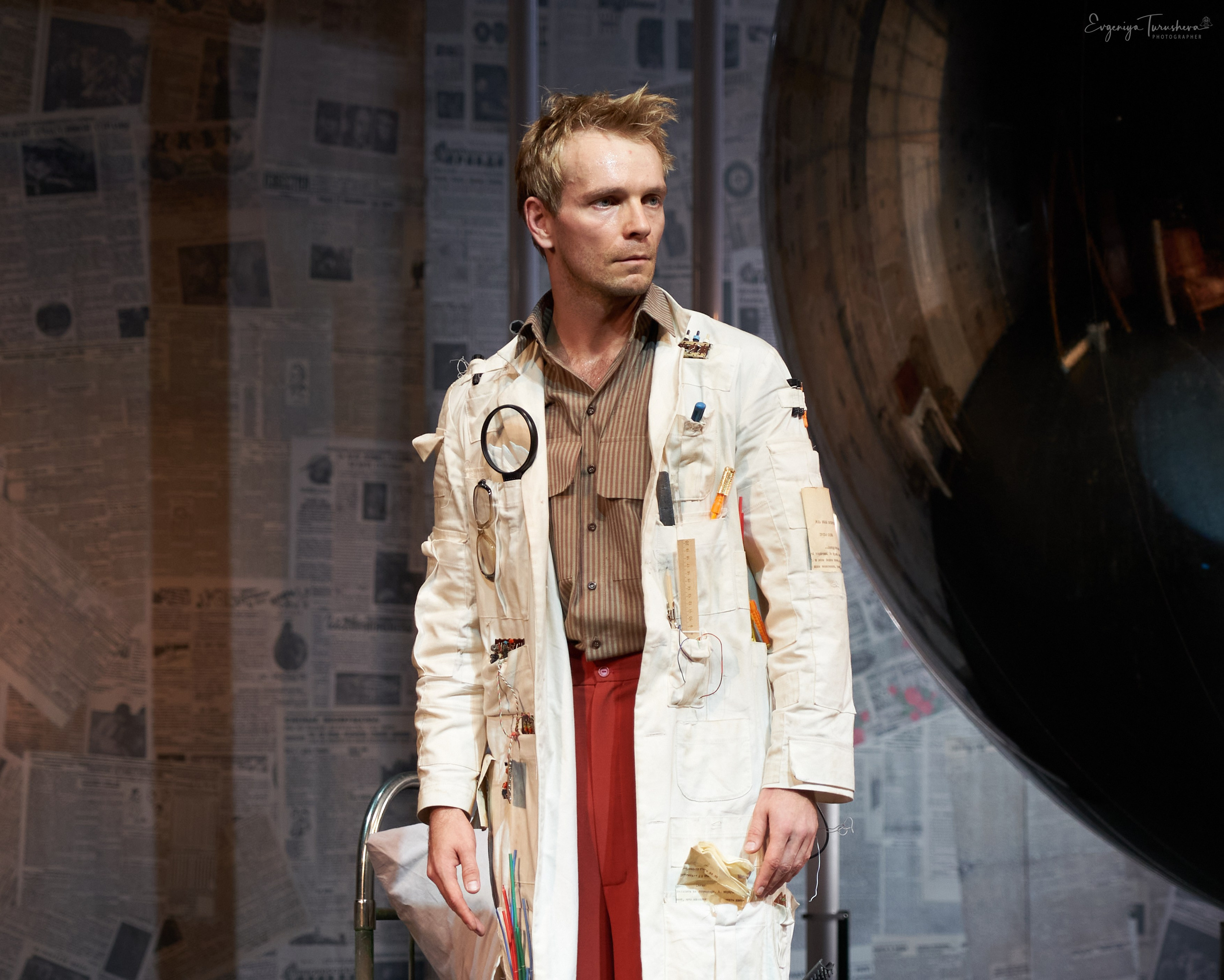 «Иван Васильевич» — премьера, открывшая сотый сезон Театра Сатиры. Фотограф Евгения Турушева