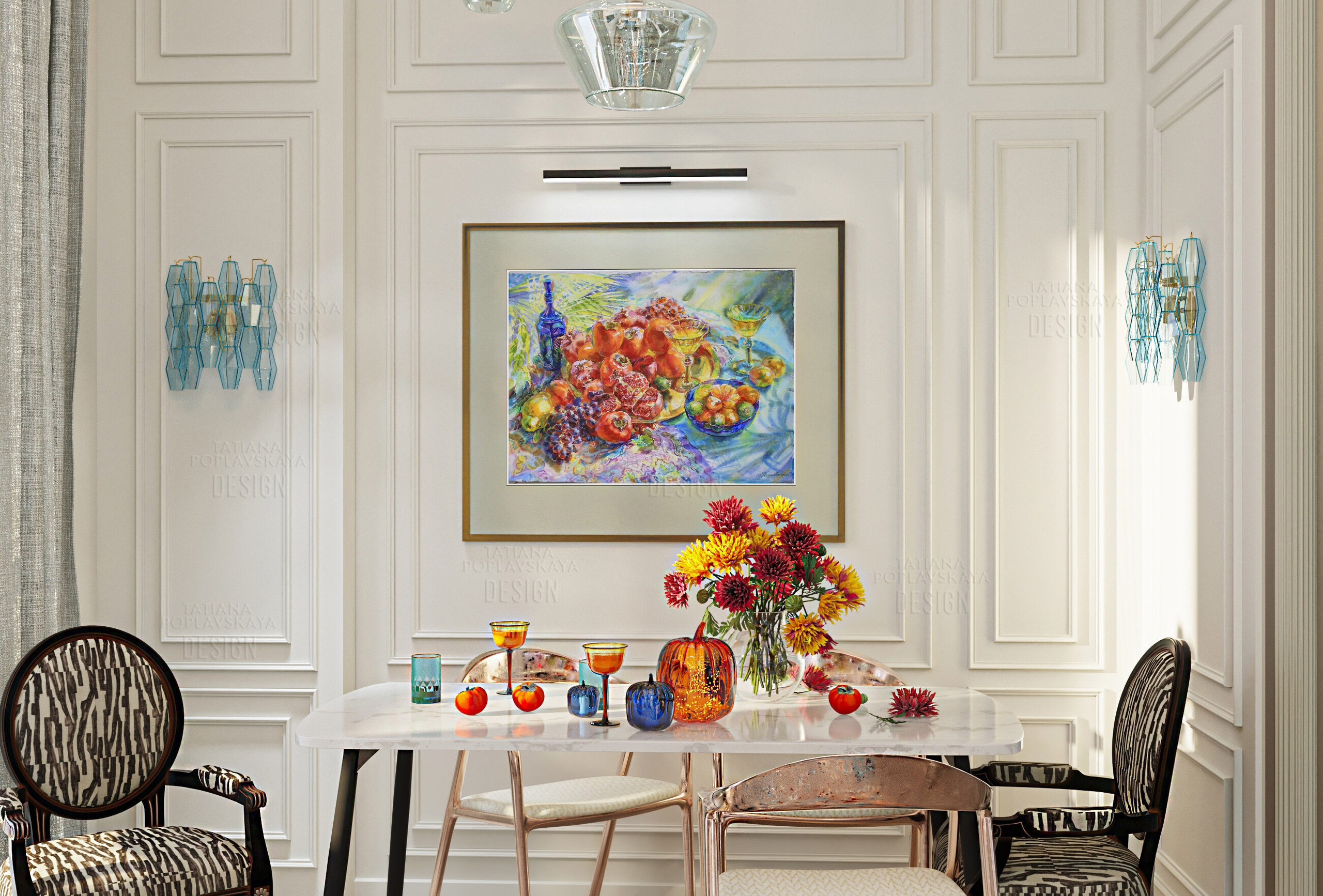 Дизайн квартиры Сочи в стиле современной классики. Интерьерный дизайнер в Сочи Поплавская Татьяна. Проектирование интерьеров и организация процесса ремонта