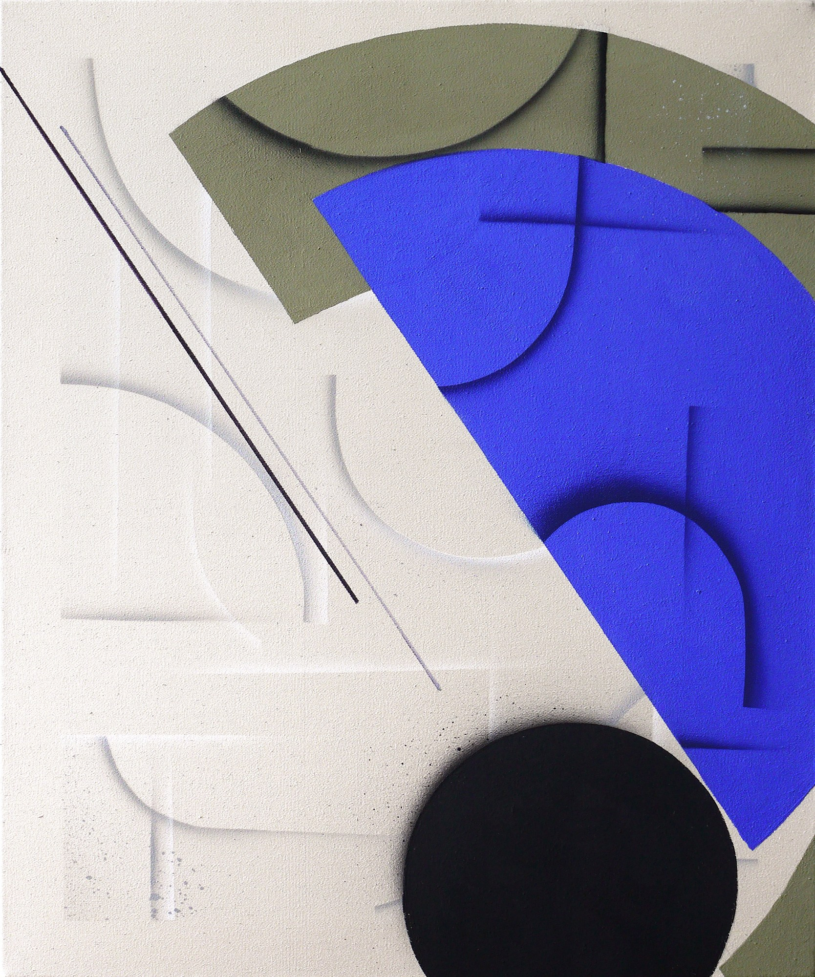 Лабиринты. Художник-абстракционист Ольга Рикун. Москва