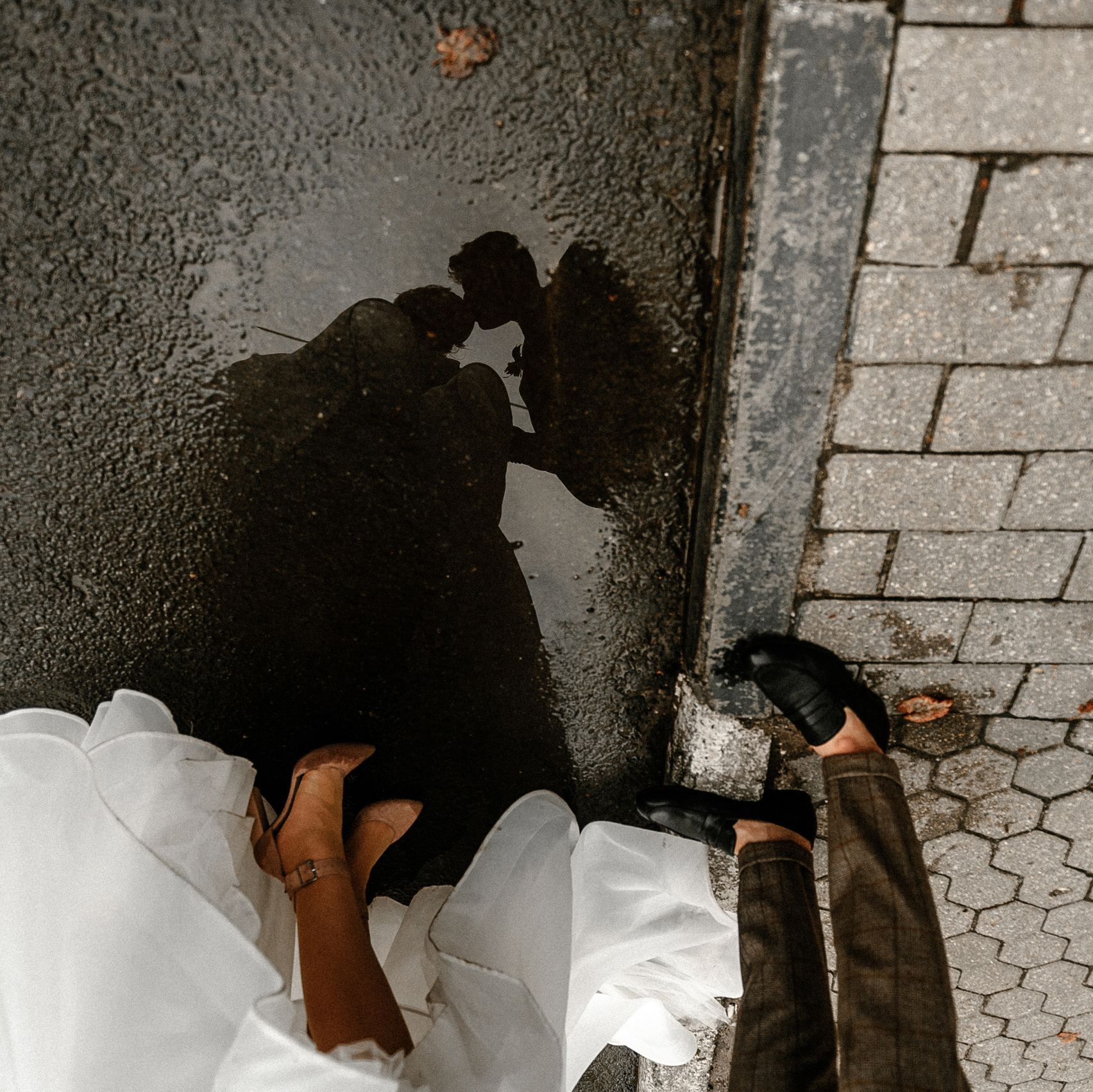 отражение в луже