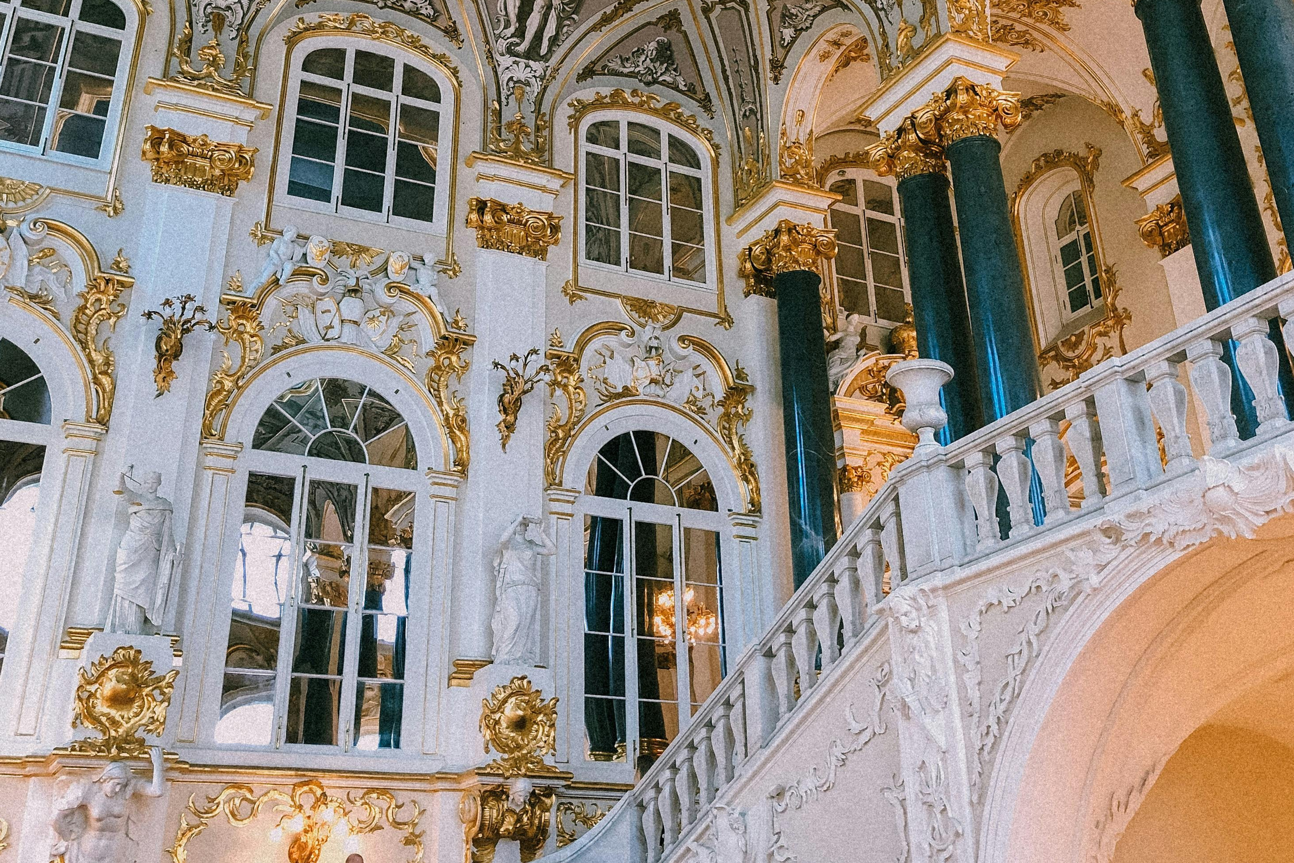 Winter Palace in Saint Petersburg, home of the Hermitage Museum