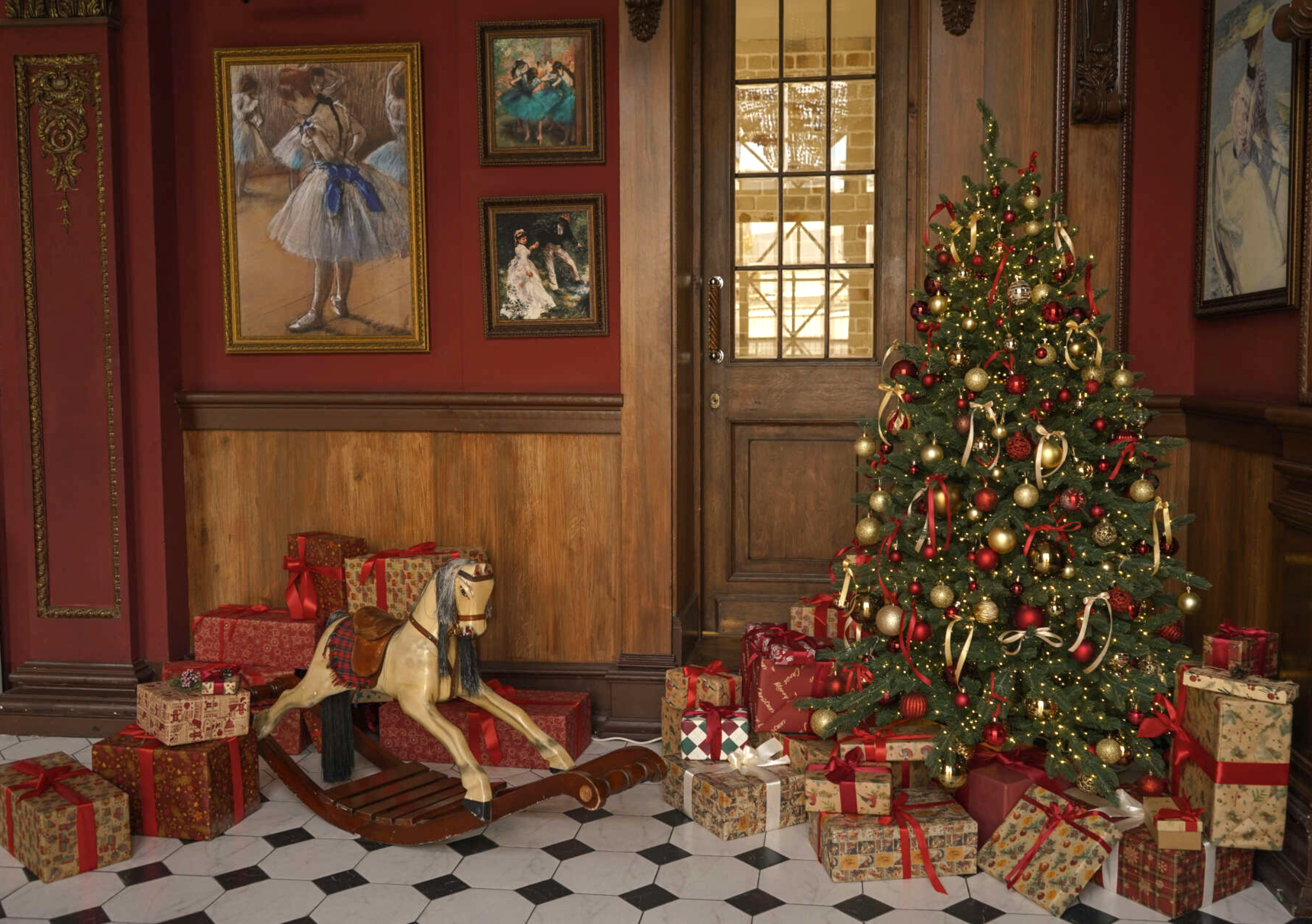 Новогодние ЗАЛЫ для фотосессиий. Главная