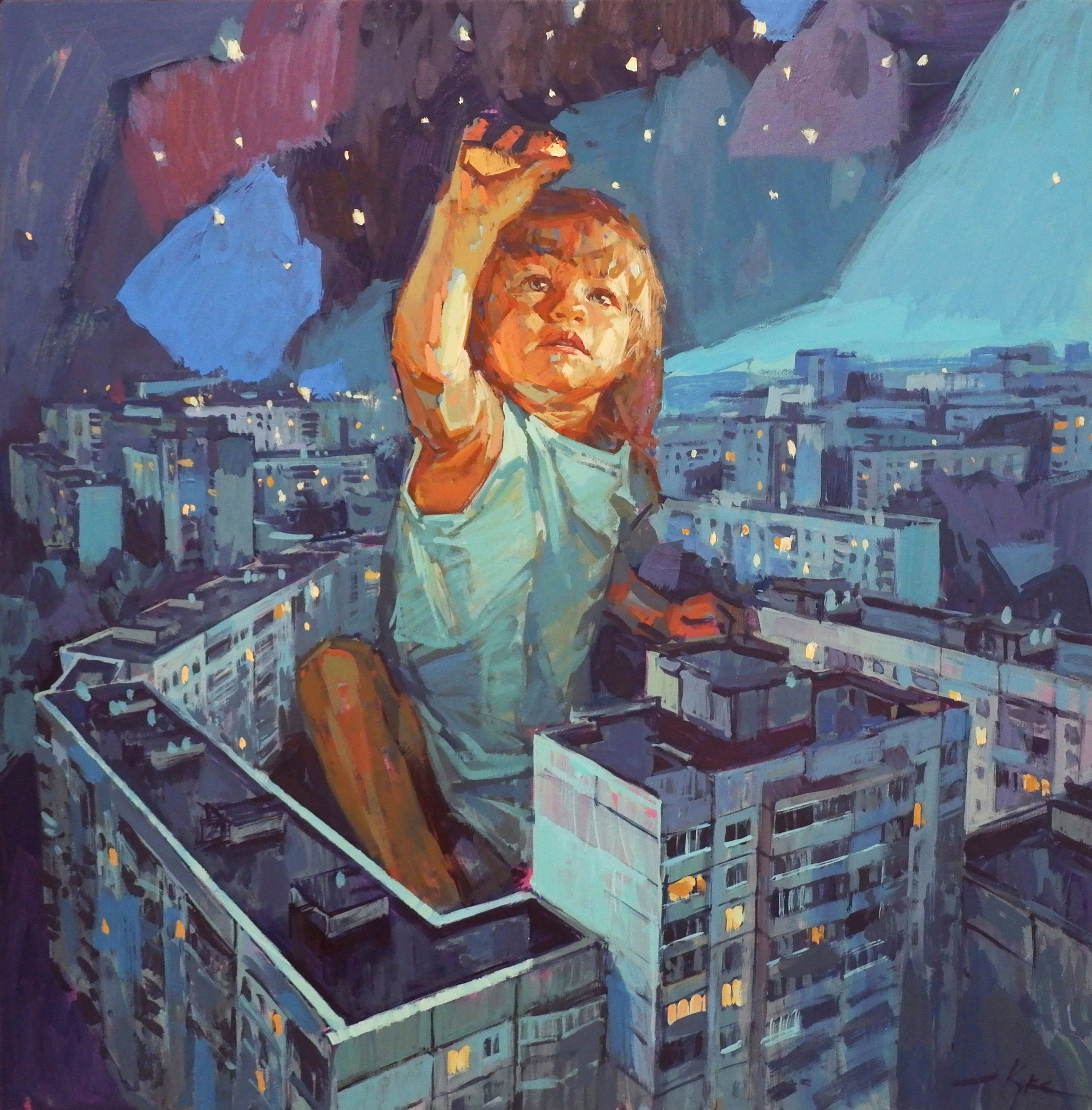 Звездочёт. Художник Денис Куксов