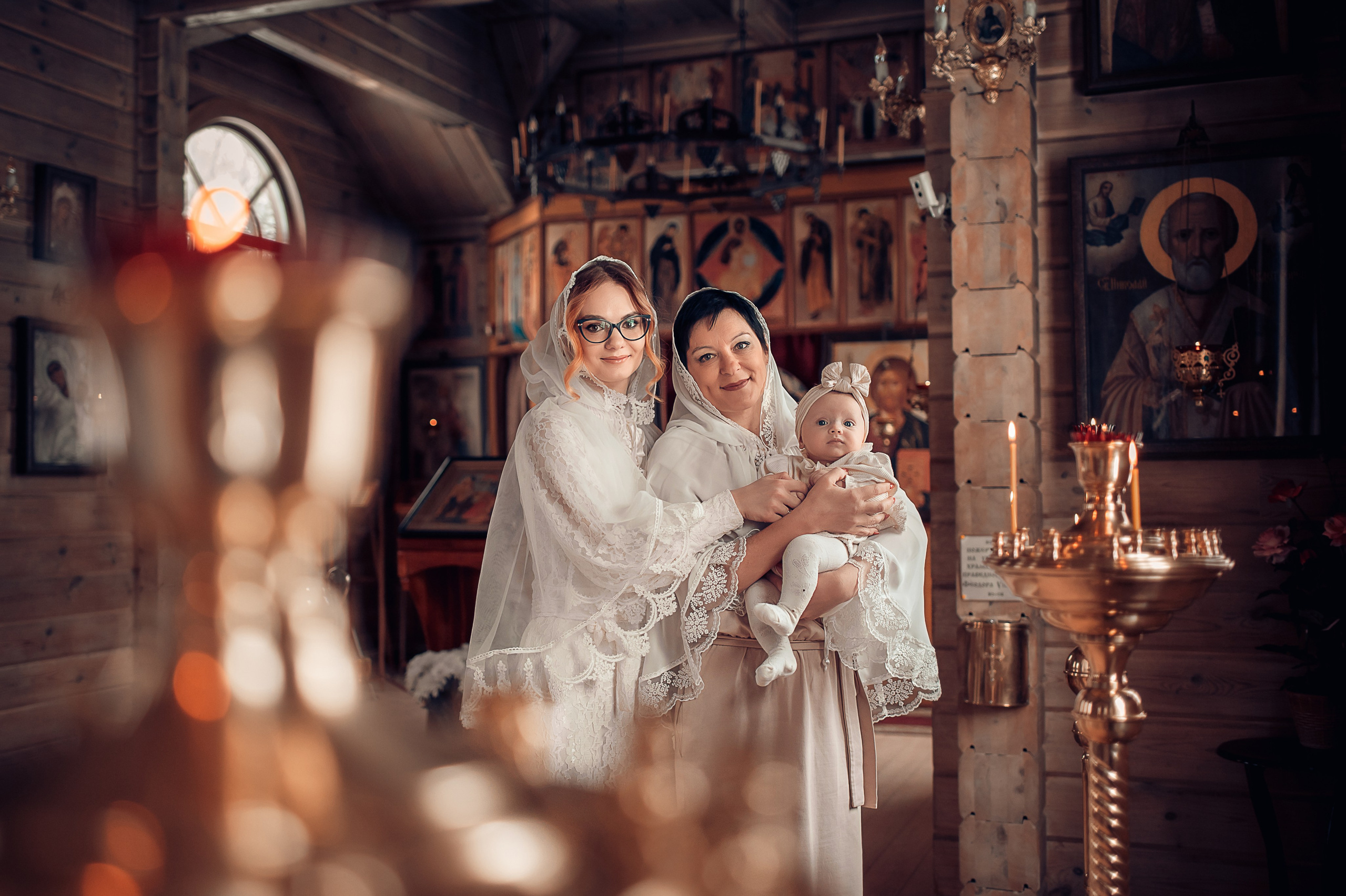 Храм Св. Феодора Ушакова в Новогиреево. Видеосъёмка крещения и венчания, Москва и московская область