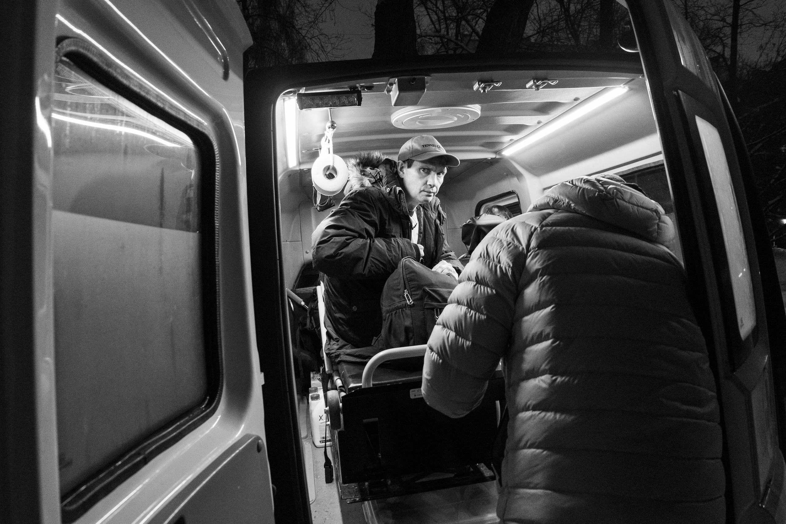 Homeless hospital. Documentary photographer, photojournalist based in Russia