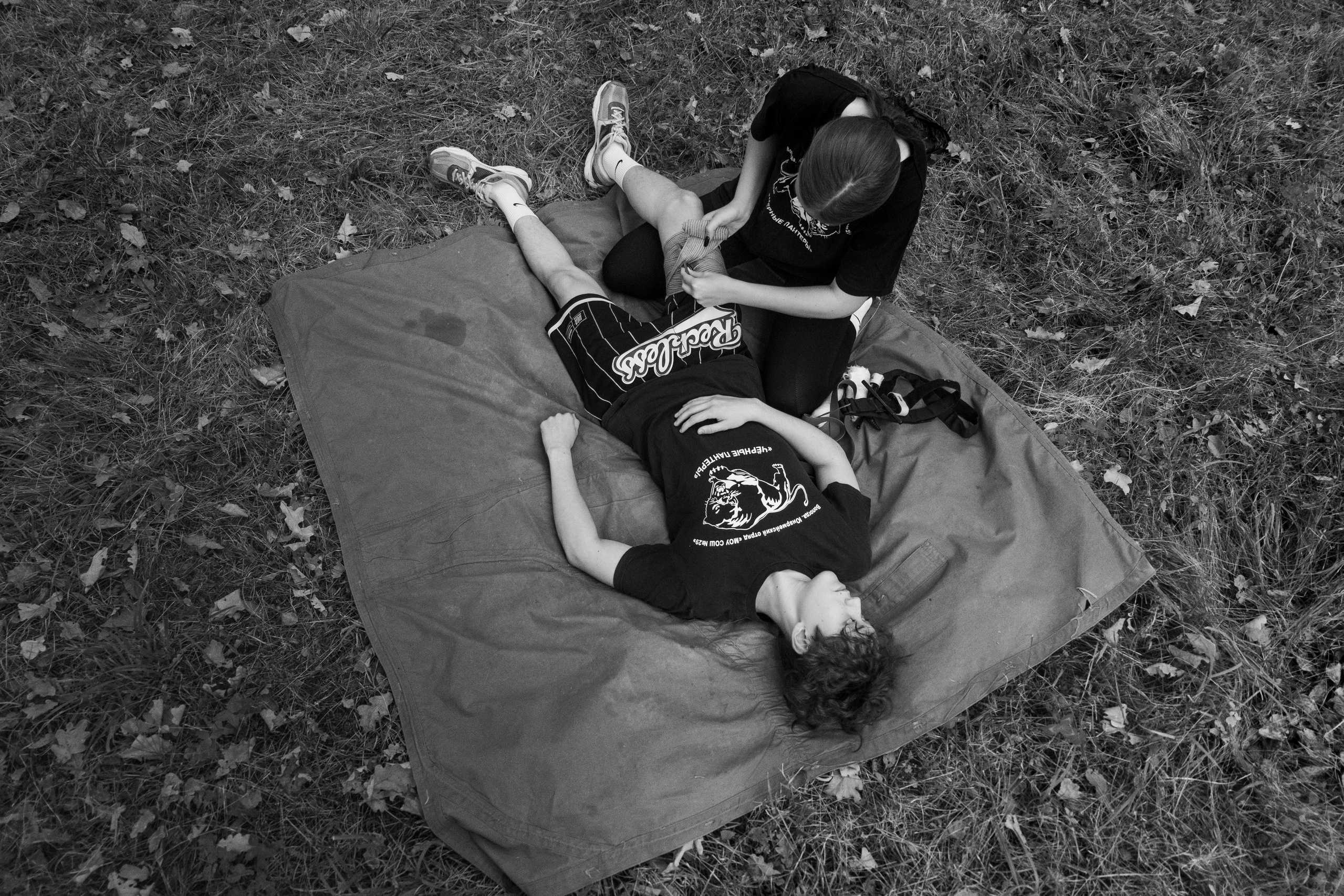 Black panthers. Documentary photographer, photojournalist based in Russia