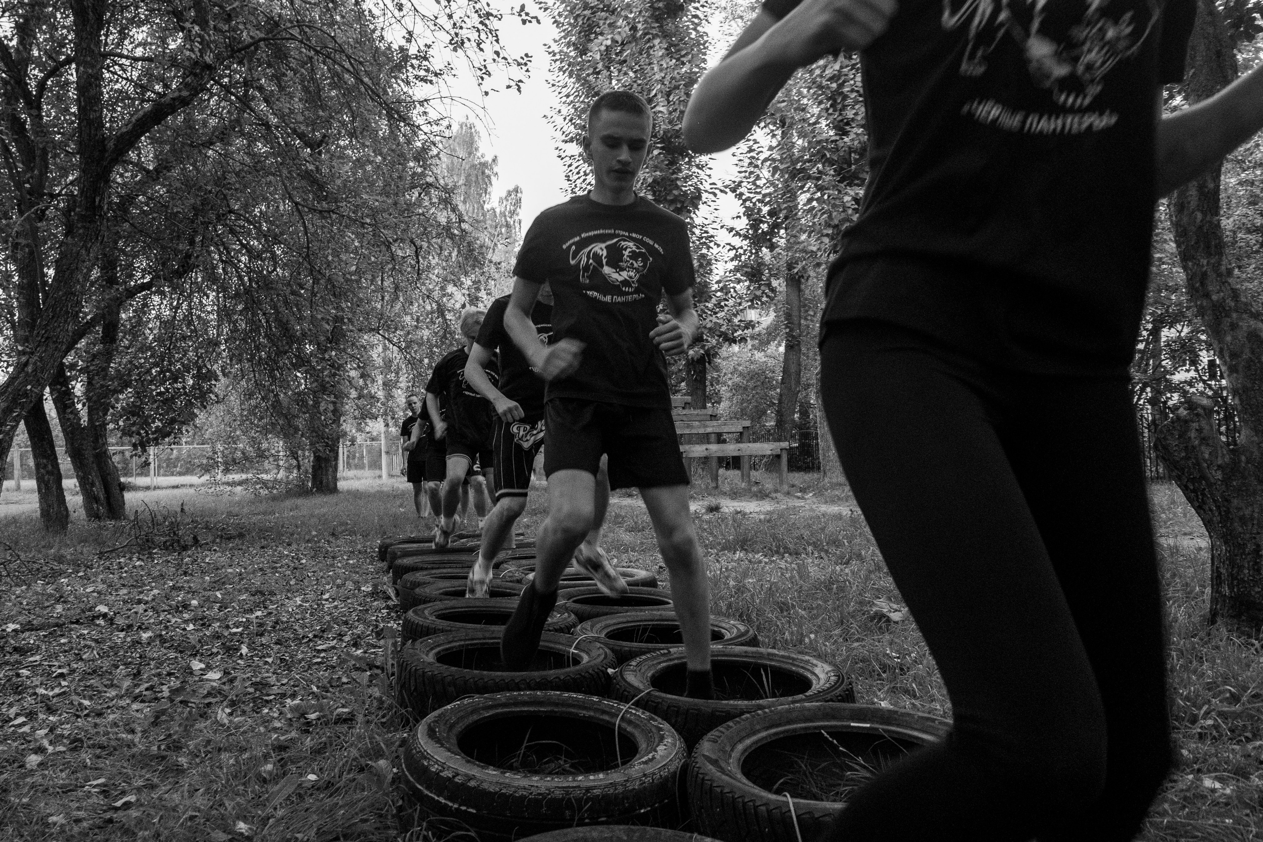Black panthers. Documentary photographer, photojournalist based in Russia
