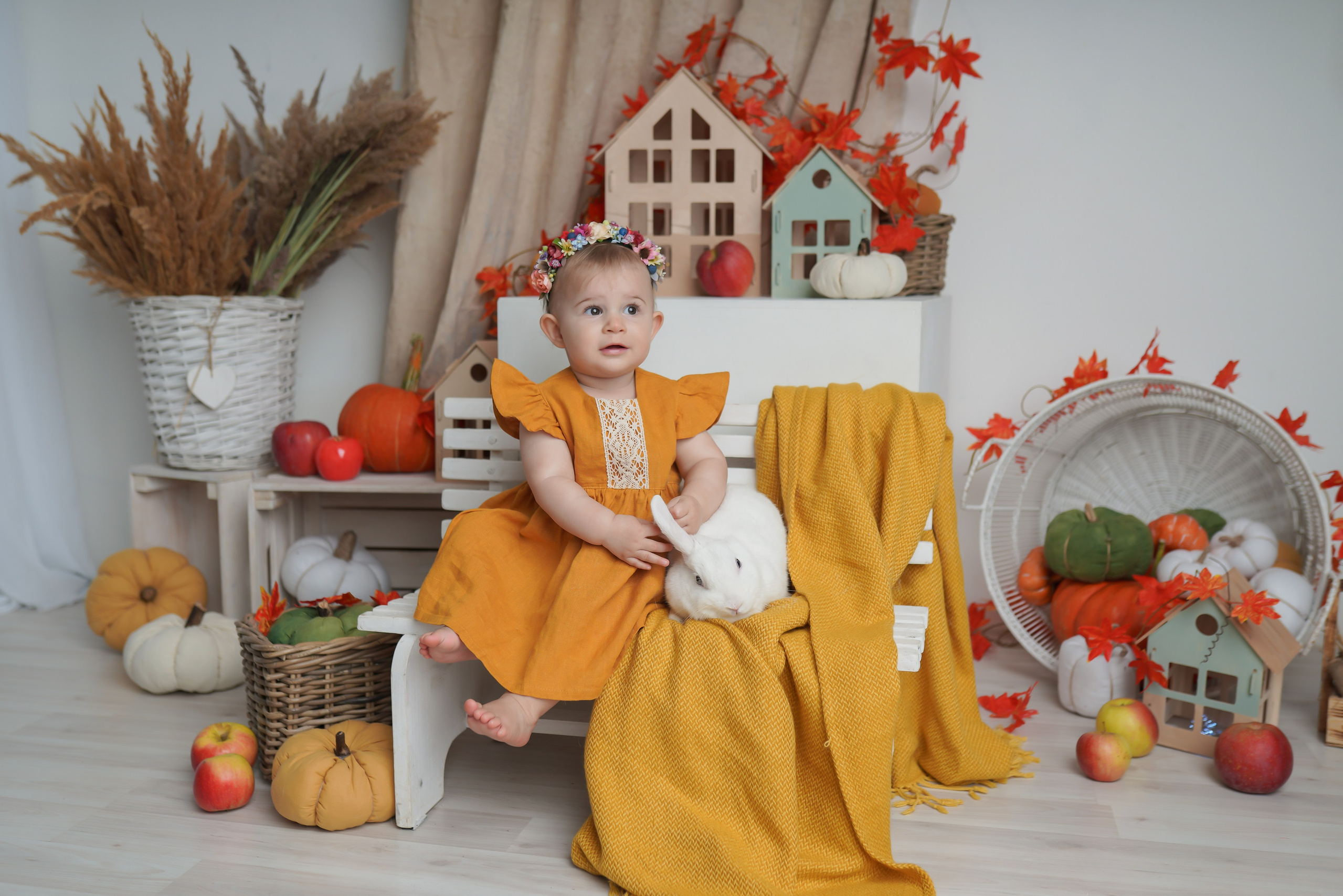 Осенний фотопроект Москва. Детский, семейный фотограф: newborn, беременность, годовасие, репортаж. Москва