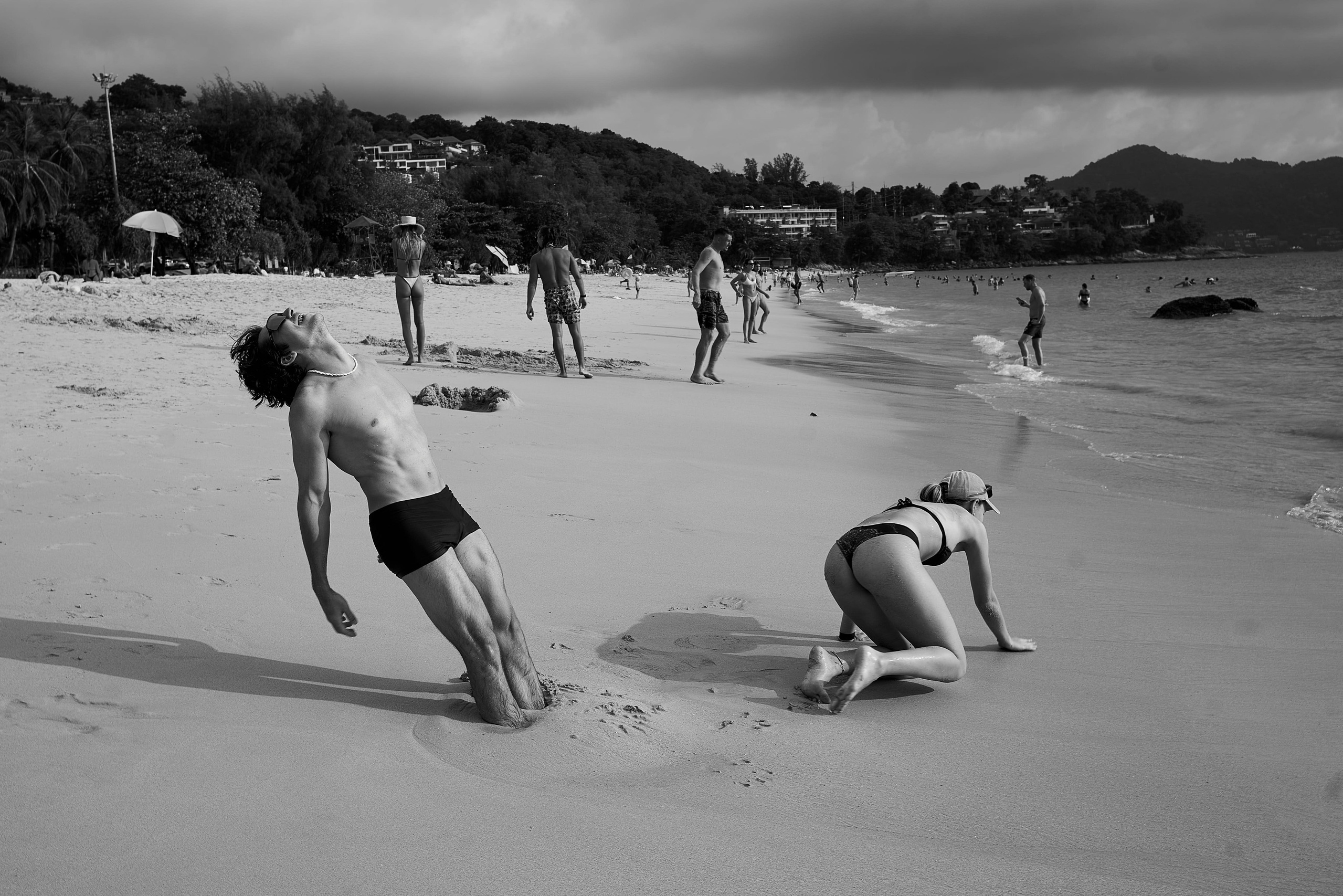 A day at Beach. Reportage event photographer in Moscow Alexander Gladkiy