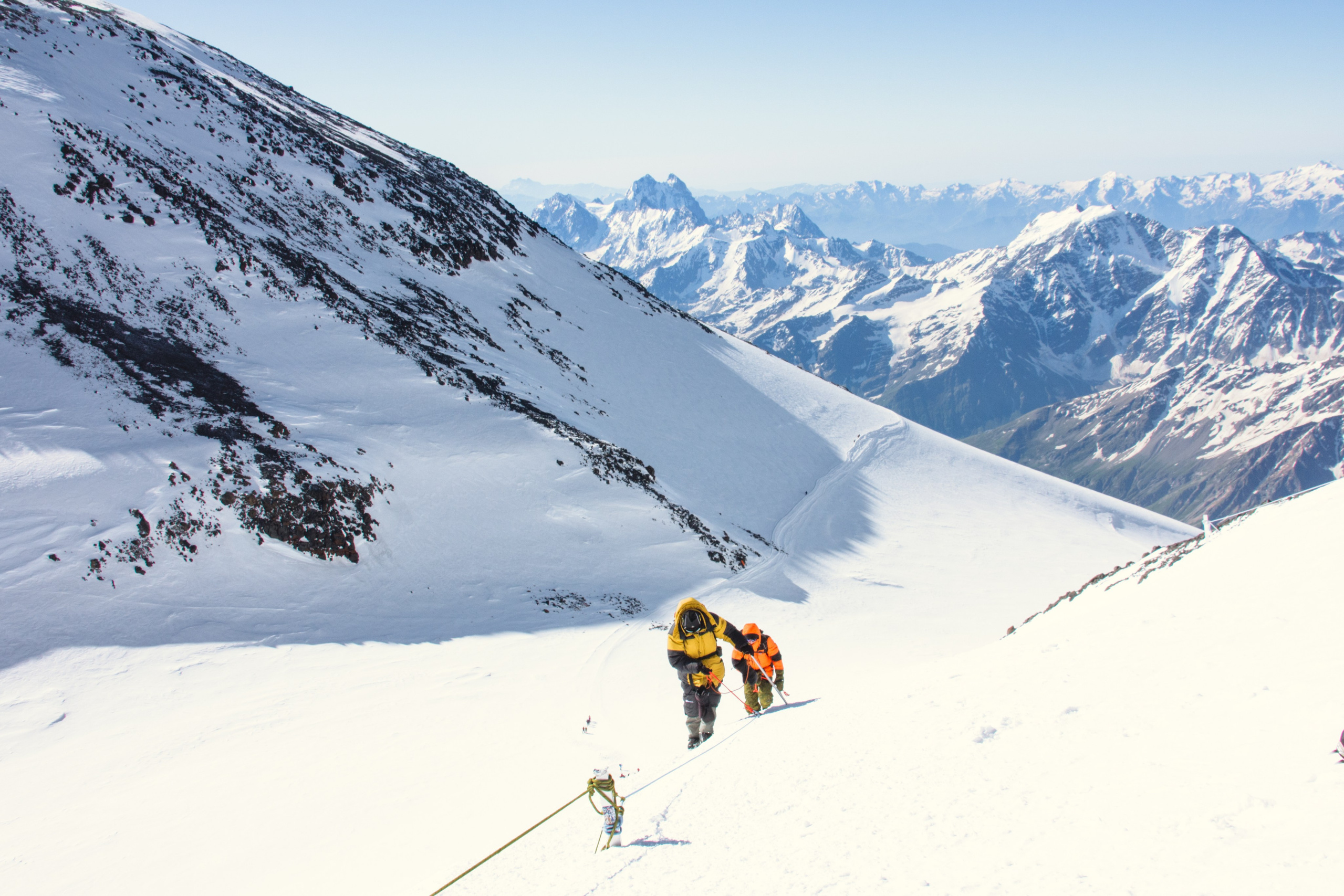 Съемка восхождения. Фотограф Котий Даниил