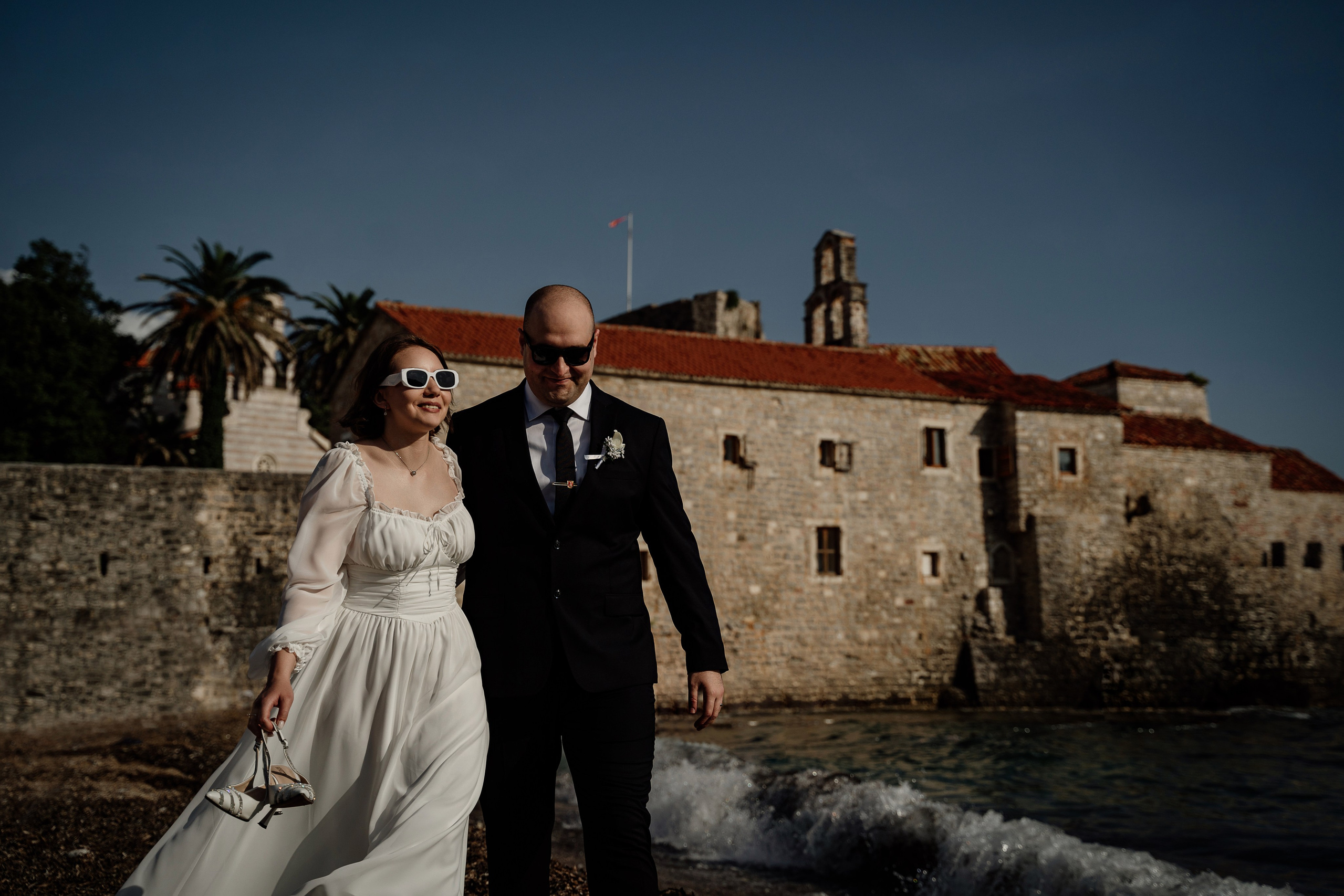 Stunning wedding photos in Perast by a trusted photographer
