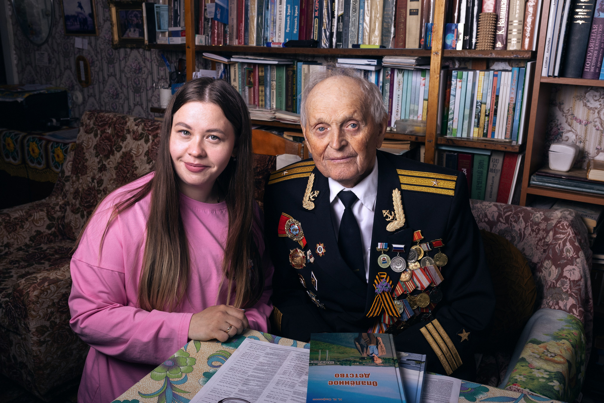 Всероссийский фотопроект «Китель Победы» г. Вилючинск. Ольга Смирнова юрист, фотограф