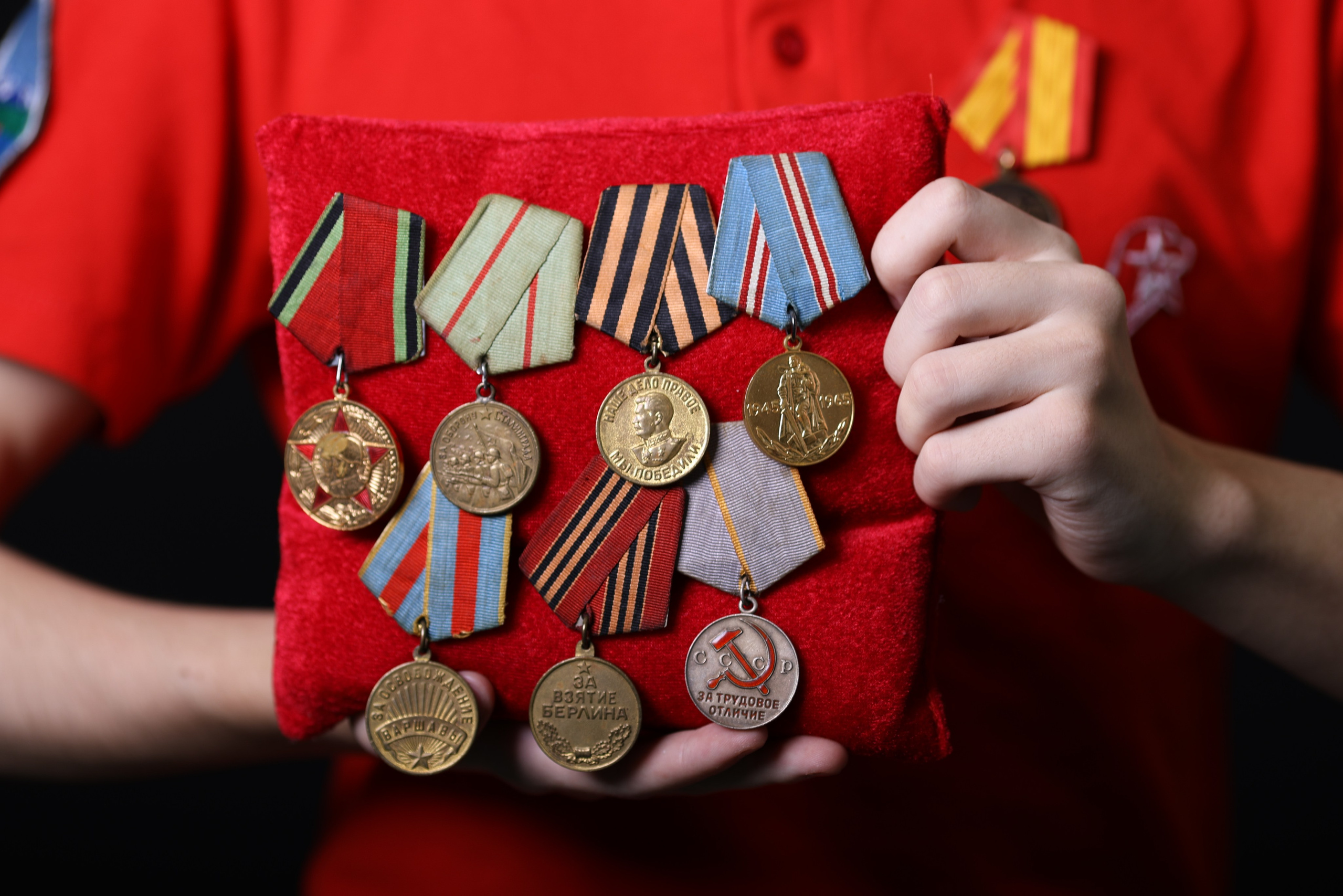 Всероссийский фотопроект «Китель Победы» г. Вилючинск. Ольга Смирнова юрист, фотограф