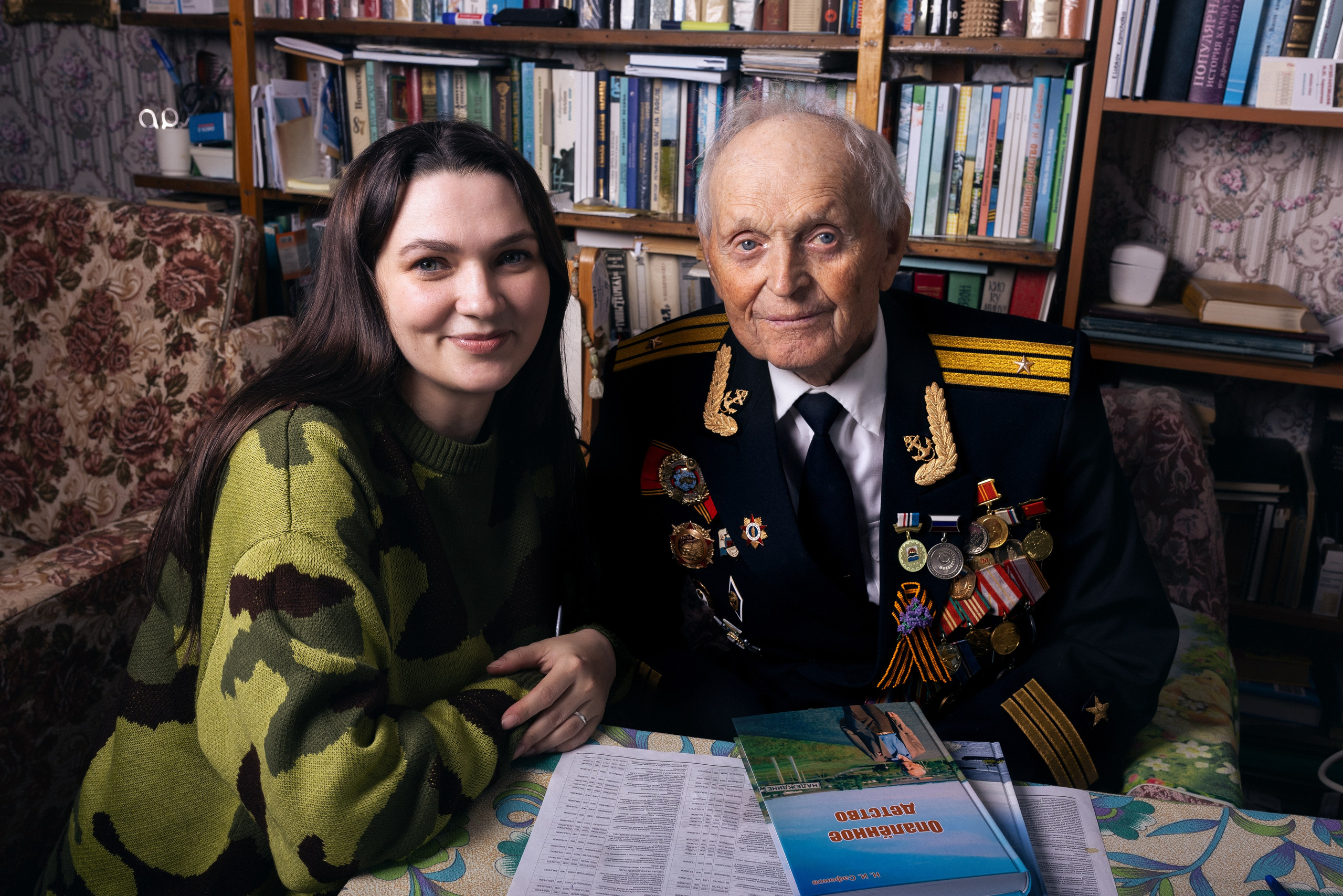 Всероссийский фотопроект «Китель Победы» г. Вилючинск. Ольга Смирнова юрист, фотограф