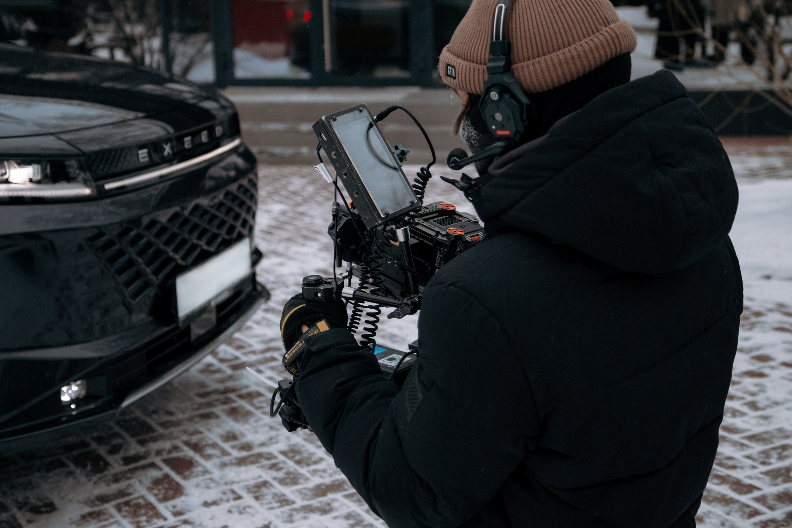 Backstage Exeed Russia. Автомобильный фотограф и видеограф в Новосибирске|Александра Косухина