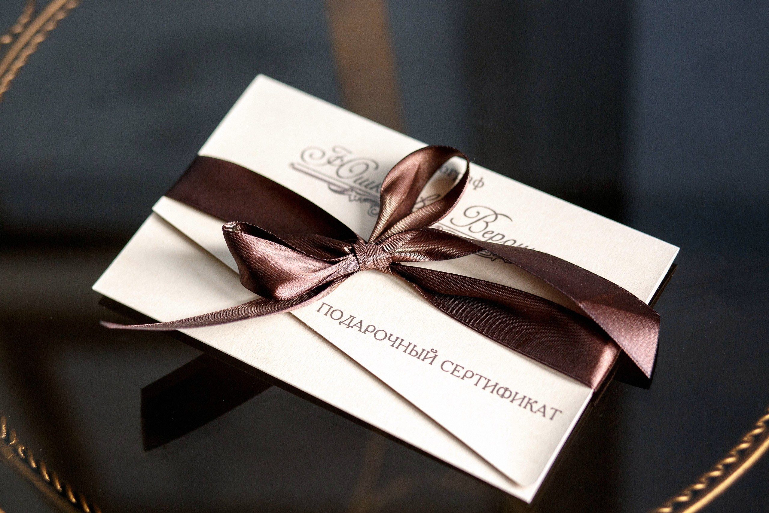 Подарочные сертификаты. Фотограф в Калининграде свадебная фотография, репортажная, фотосессии