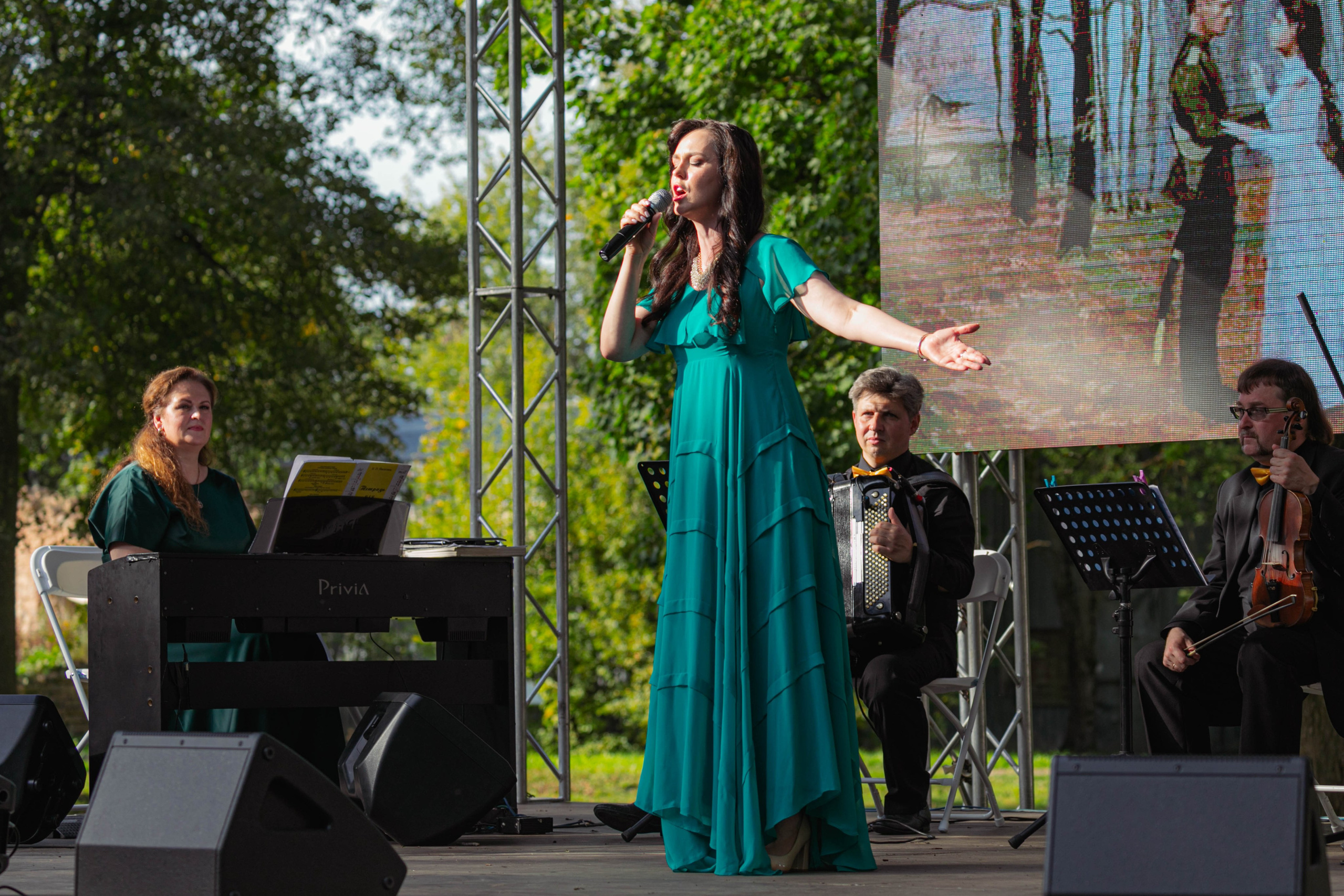 "Романсы старинного парка". Репортажный и концертный фотограф в Санкт-Петербурге Адмакина Дарья