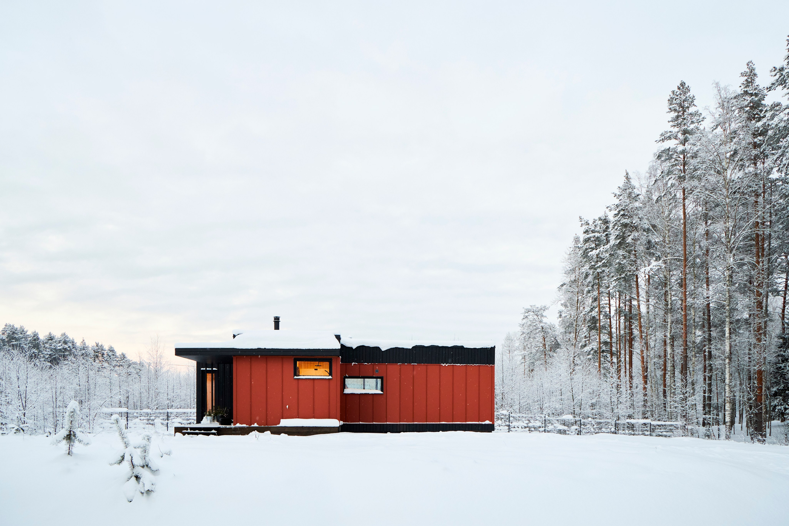 Каркасный модульный дом R. Полякова Екатерина — дизайнер интерьера, архитектор