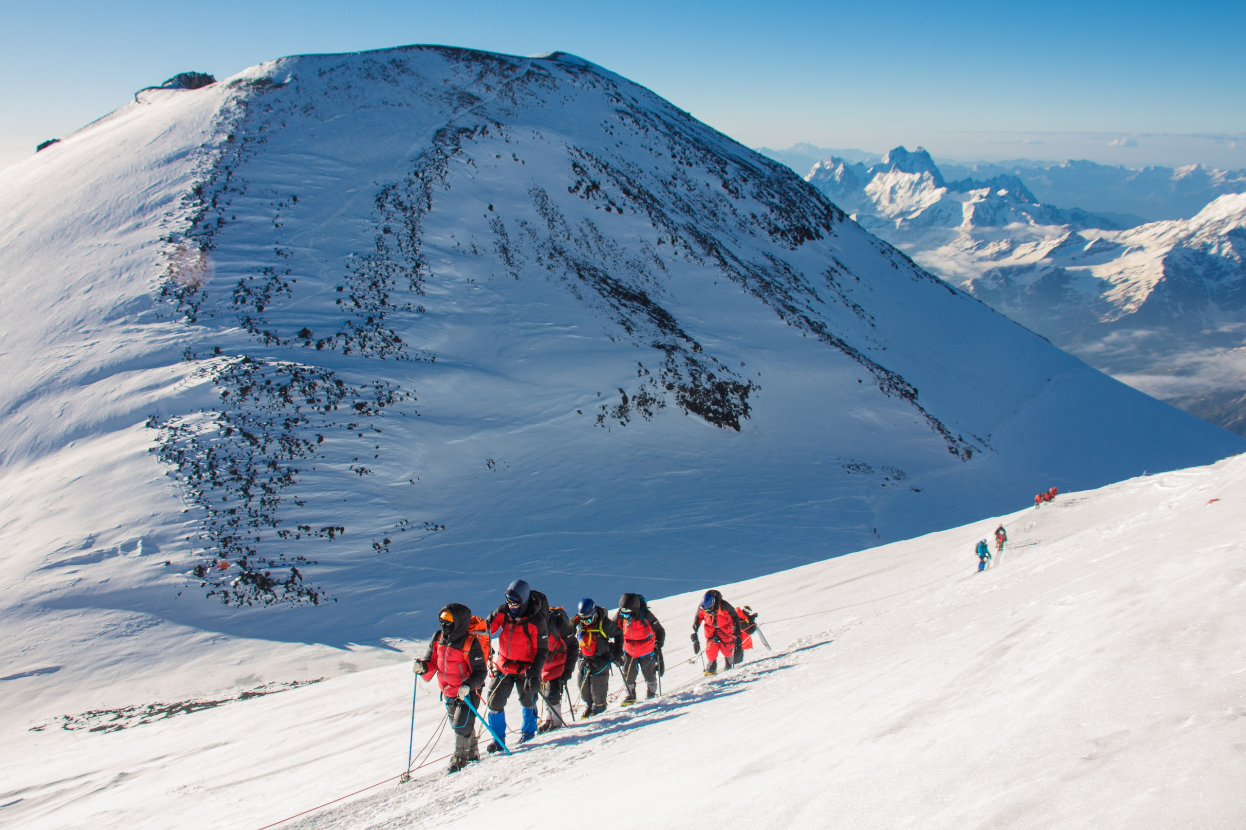 Съемка восхождения. Фотограф Котий Даниил
