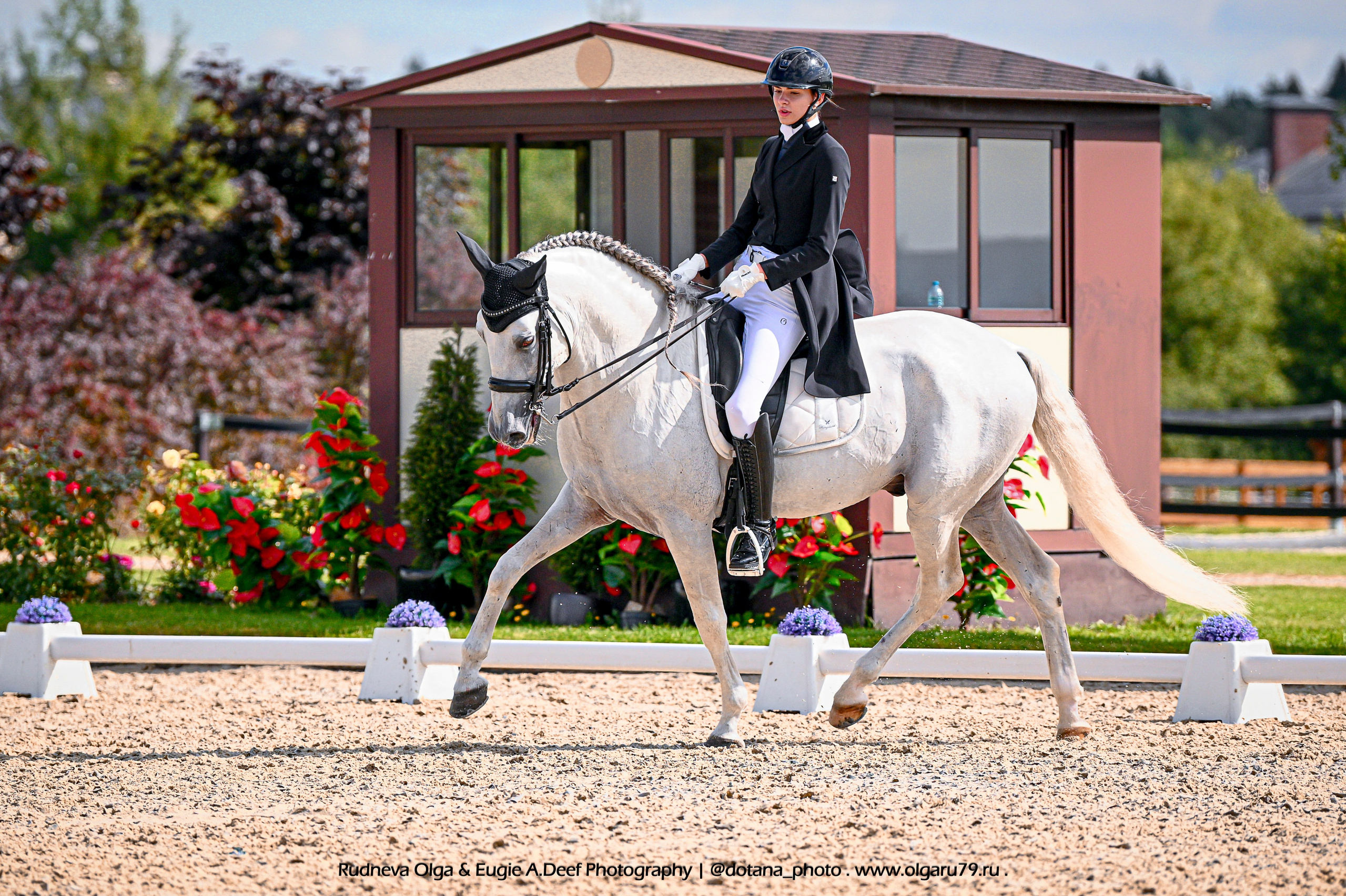 2025.09.06 — КСК Новый Век — ЧЕМПИОНАТ МОСКВЫ ПО ВЫЕЗДКЕ. ТУРНИРНАЯ КОННАЯ ФОТОГРАФИЯ, Руднева Ольга и Евгений Адеев