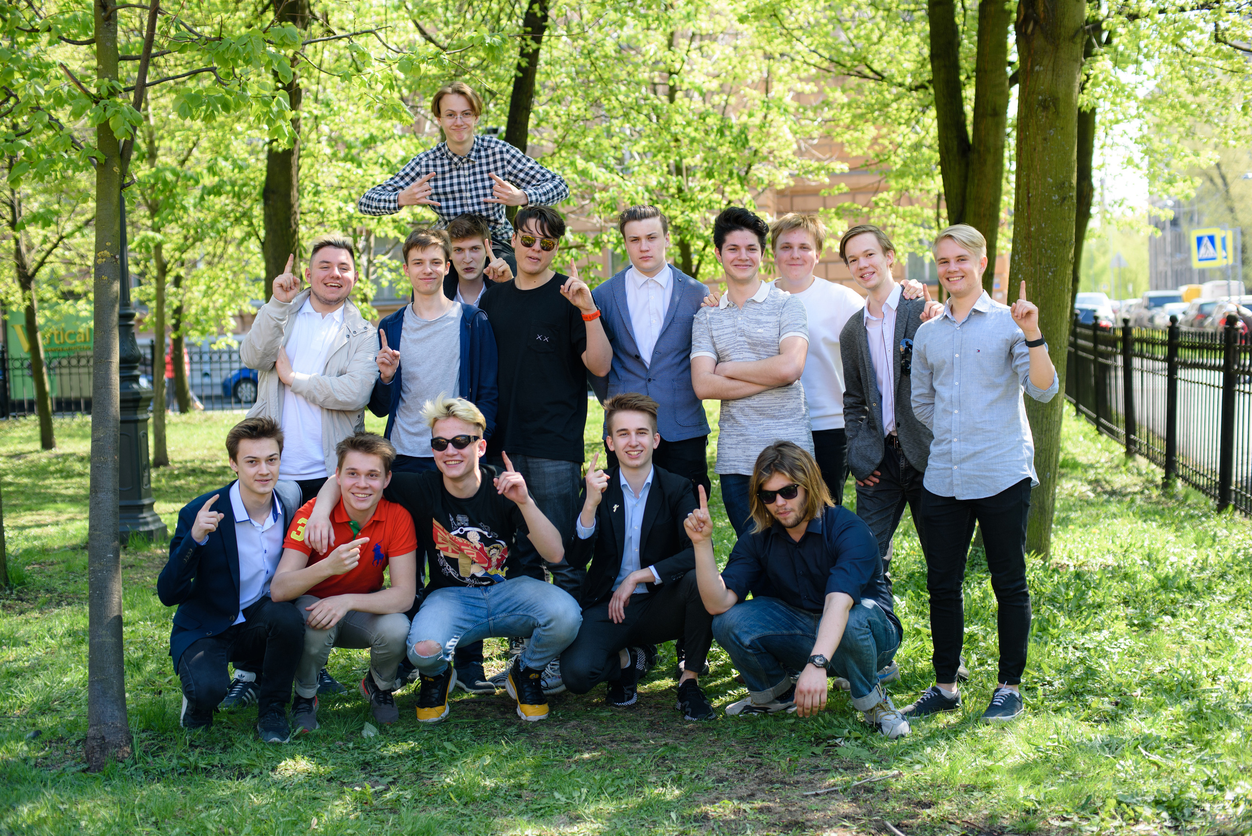 Общая фотография выпускного класса