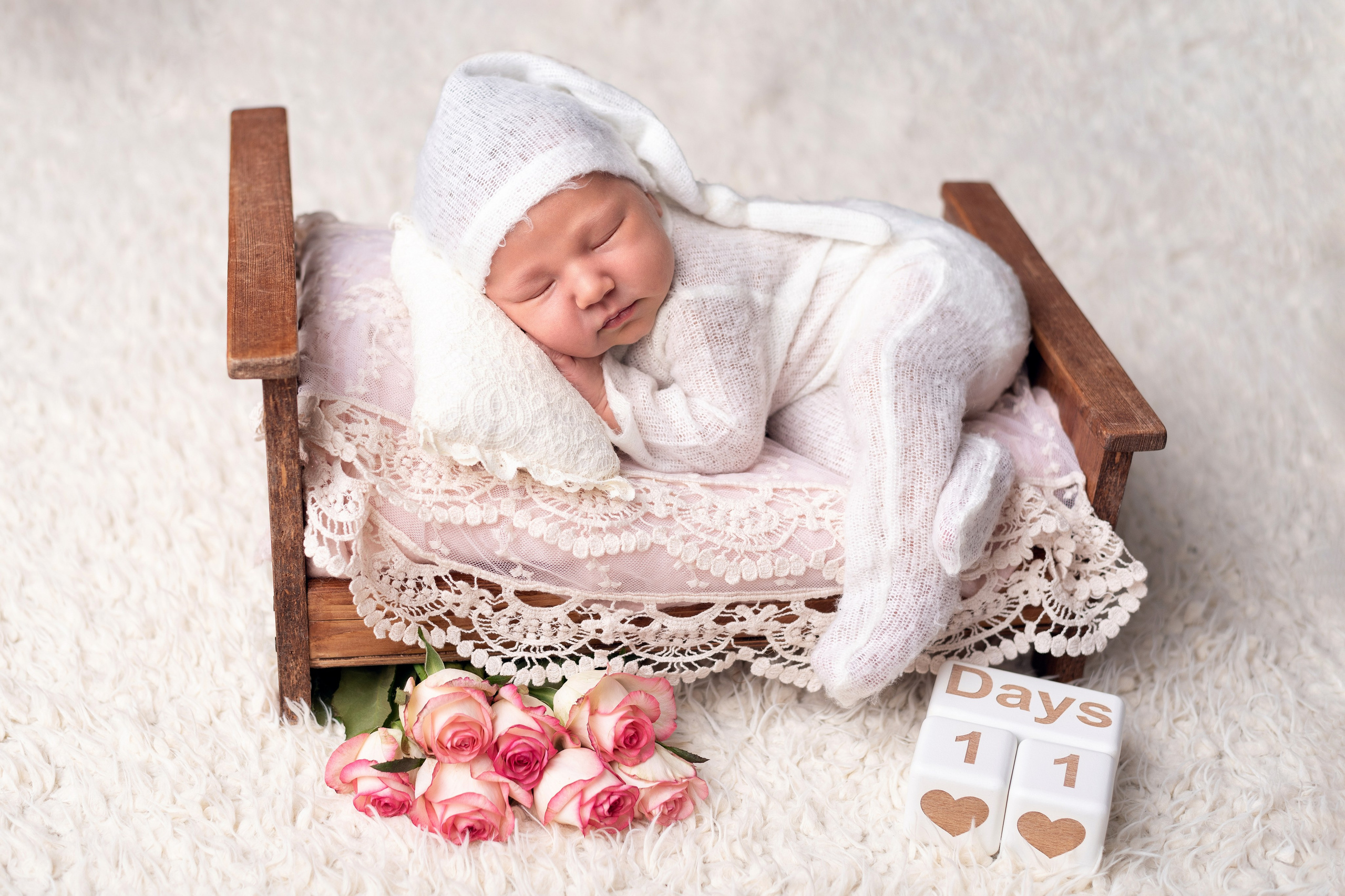 Гардероб девочки. Фотограф новорожденных в Екатеринбурге Анастасия Карманова