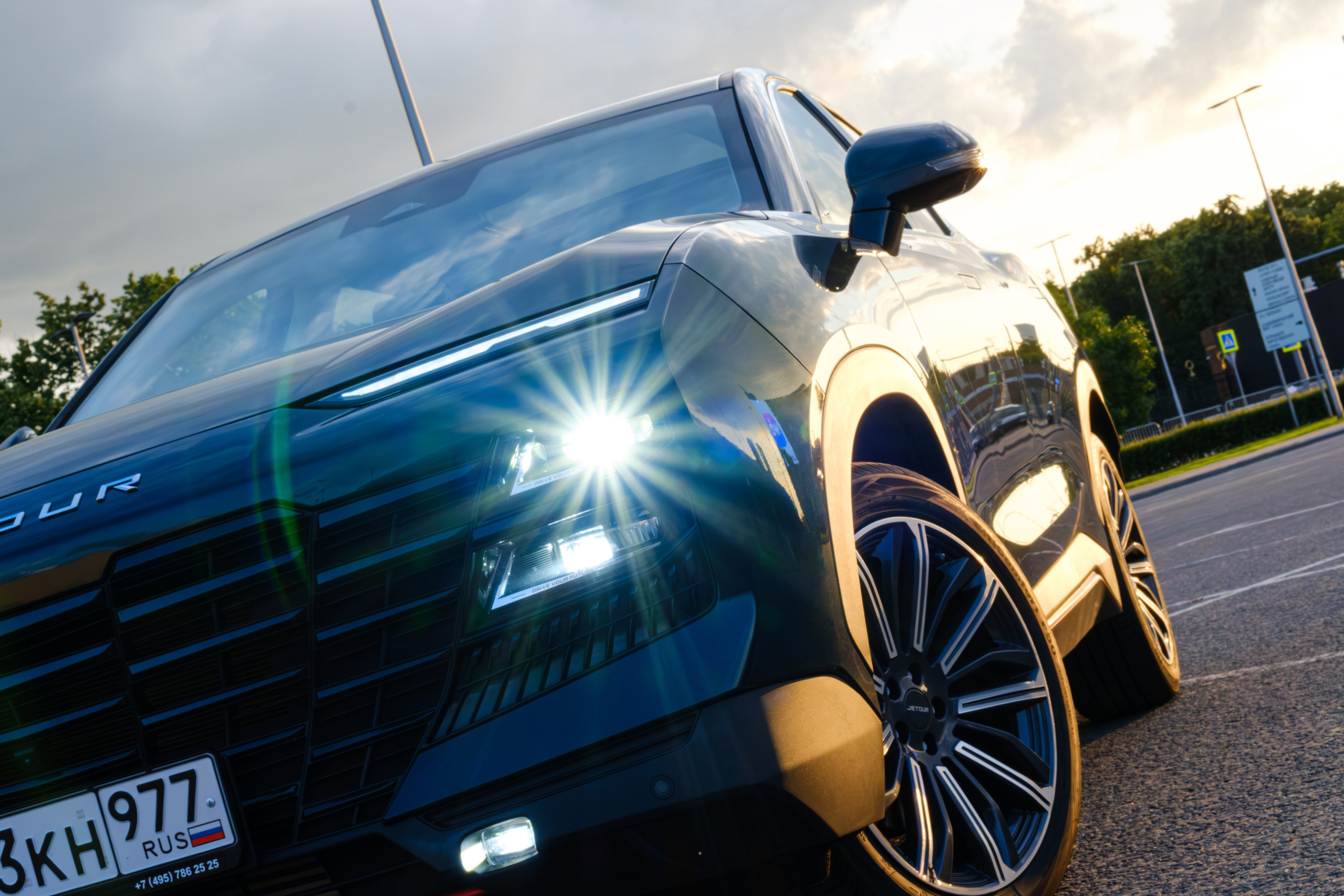 Jetour Dashing — стильный кроссовер с дерзким характером. Сайт фотографа Дмитрия Батенёва