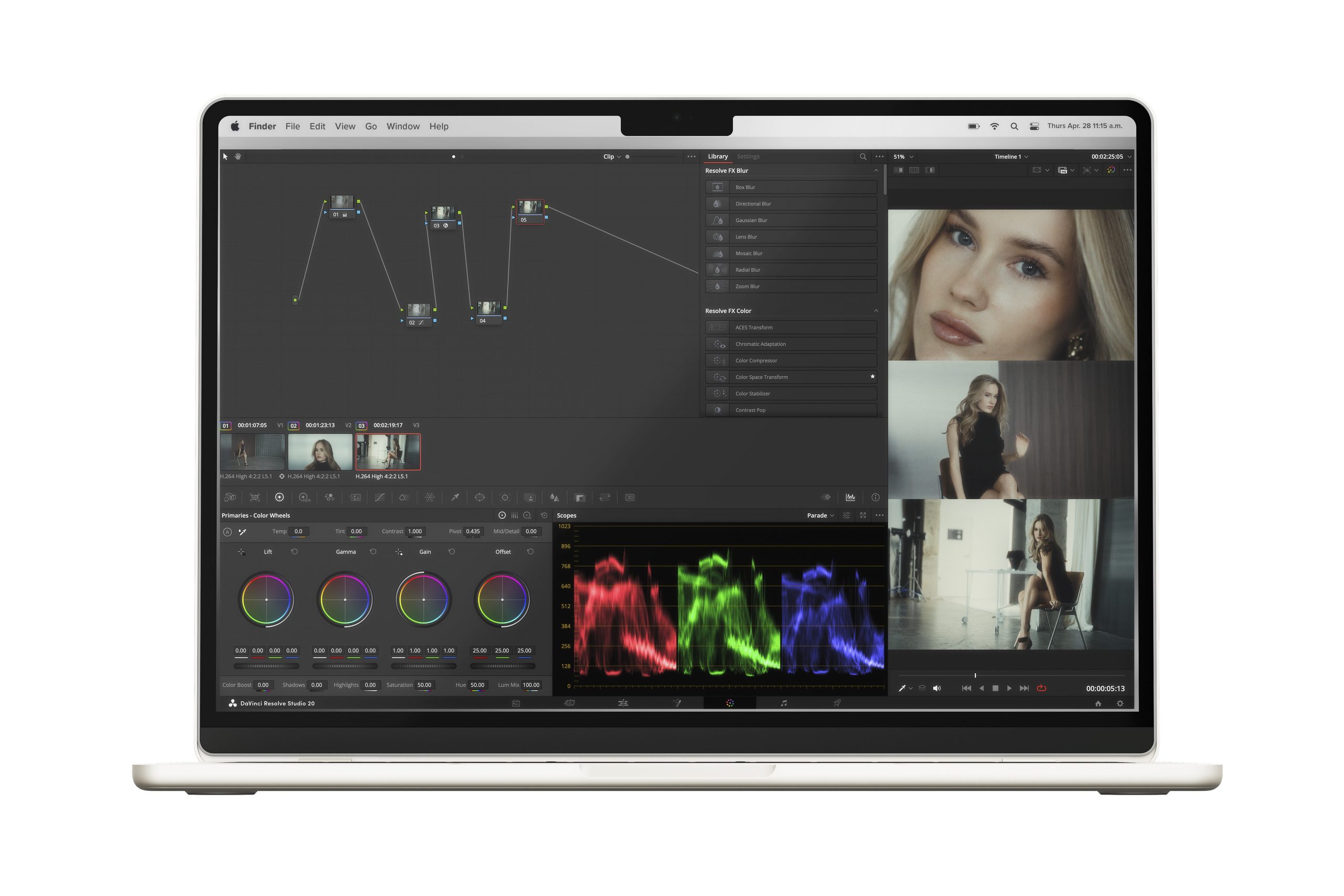 Курс по&nbsp;профессиональной обработке видео в&nbsp;DaVinci Resolve 19