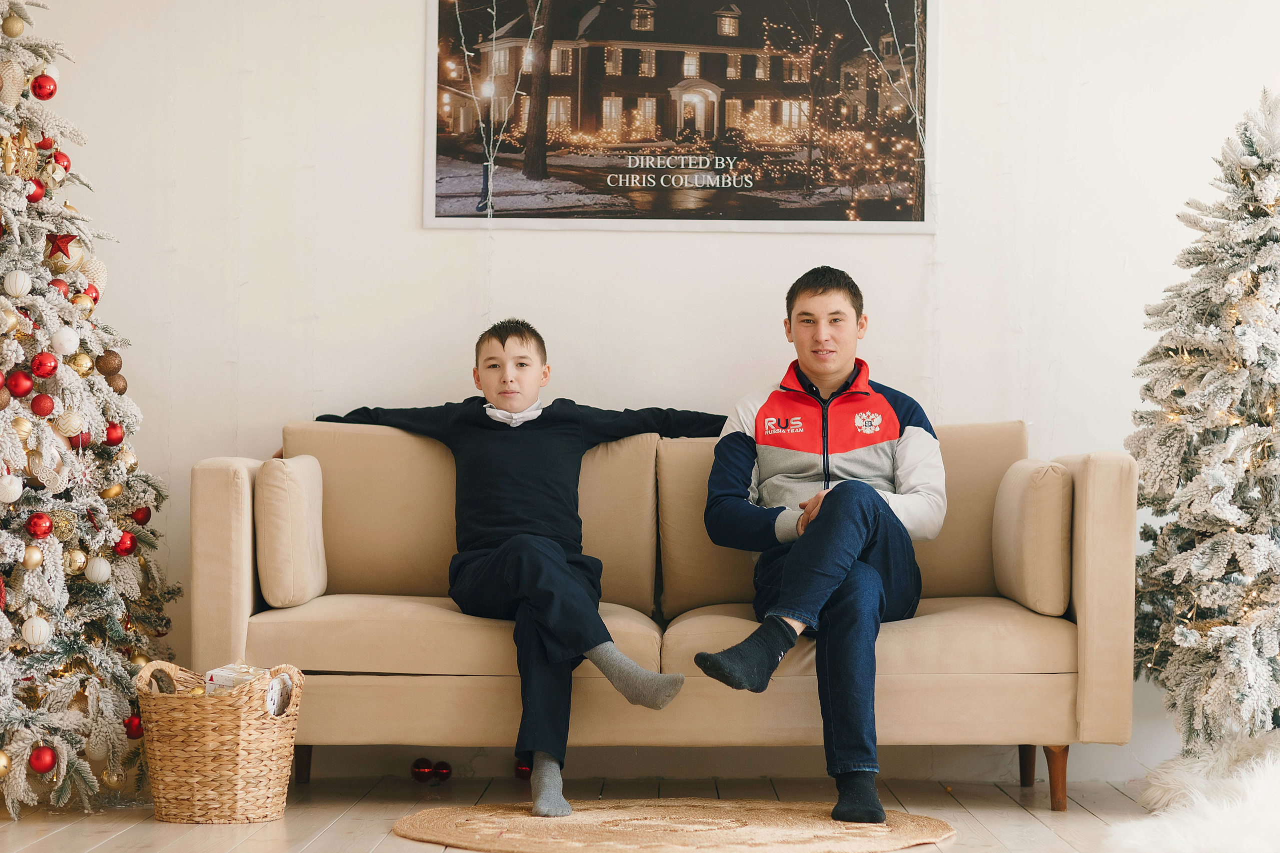 Новогодняя фотосессия в Чебоксарах — семейная и репортражная. Портретный и репортажный фотограф в Чебоксарах Андриян Чаркин