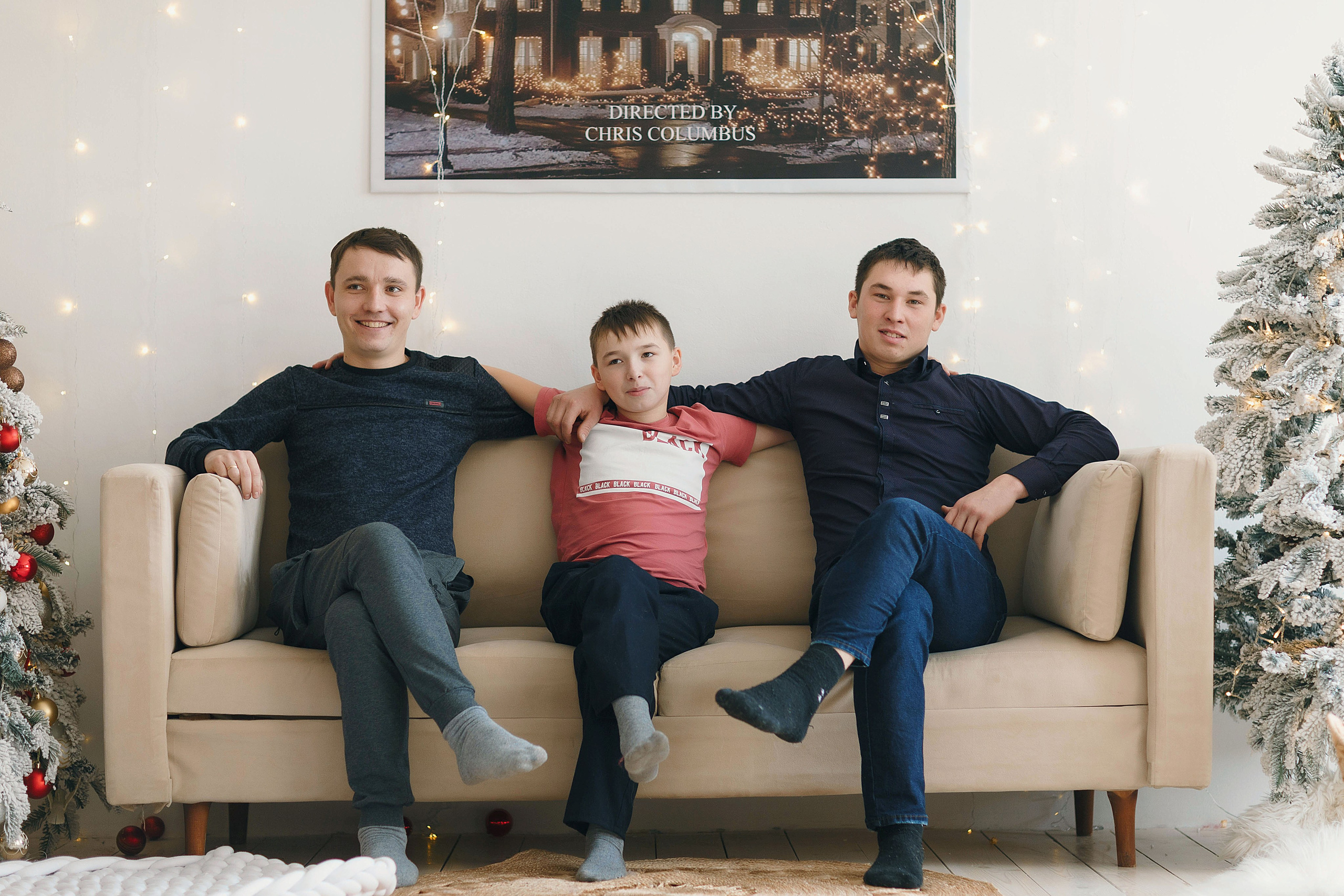 Новогодняя фотосессия в Чебоксарах — семейная и репортражная. Портретный и репортажный фотограф в Чебоксарах Андриян Чаркин