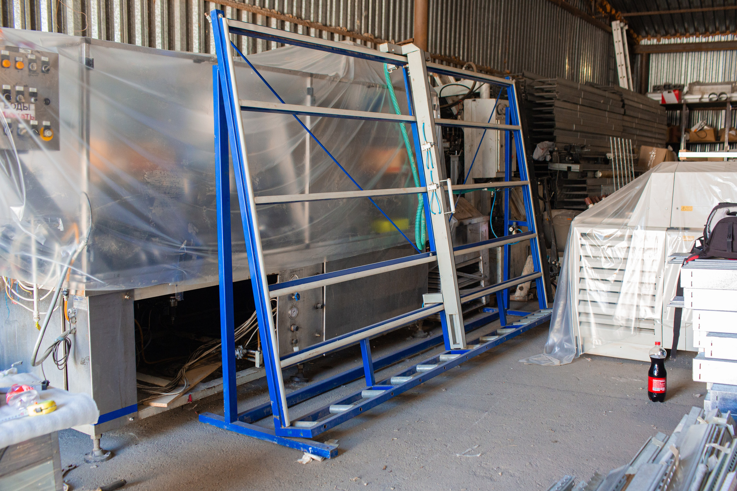 WINTEST I/T стенд остекления и контроля без подъема