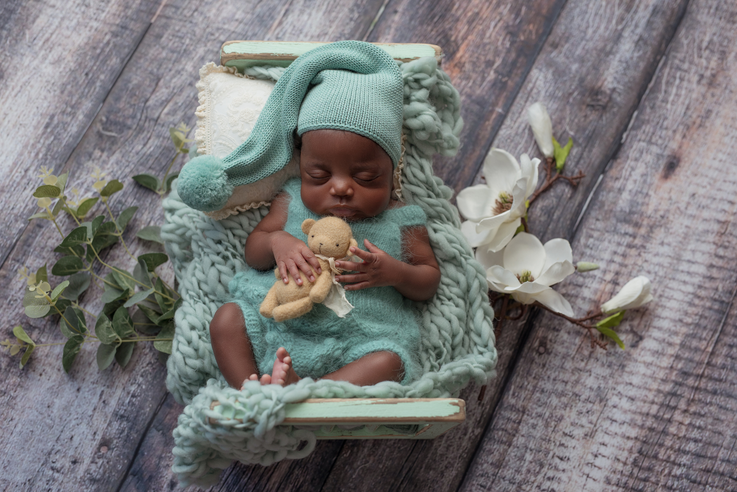 Ретушь фотографий новорожденных. Алексеева Надежда