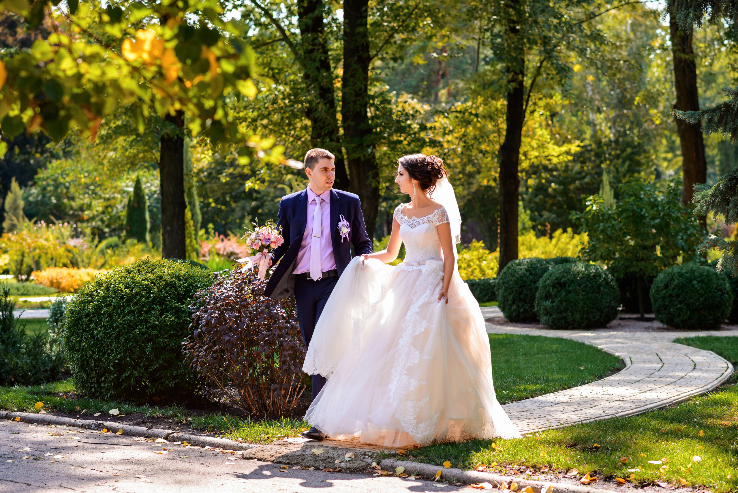 Свадебная прогулка. Детский фотограф в Донецке Марина Пилипенко