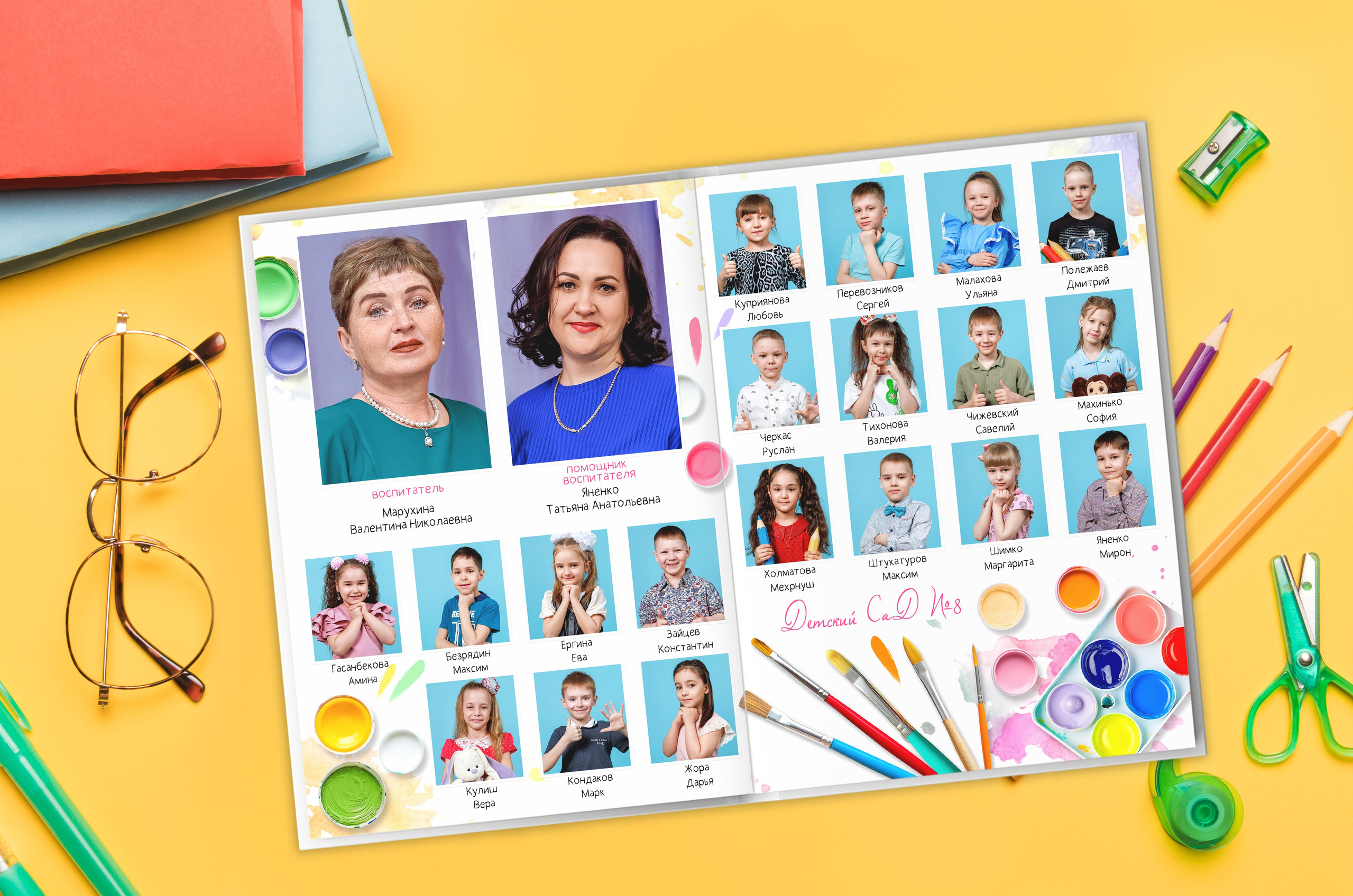 Выпускные альбомы для детского сада. Олеся Пучковская фотограф, Белогорск, Амурская область