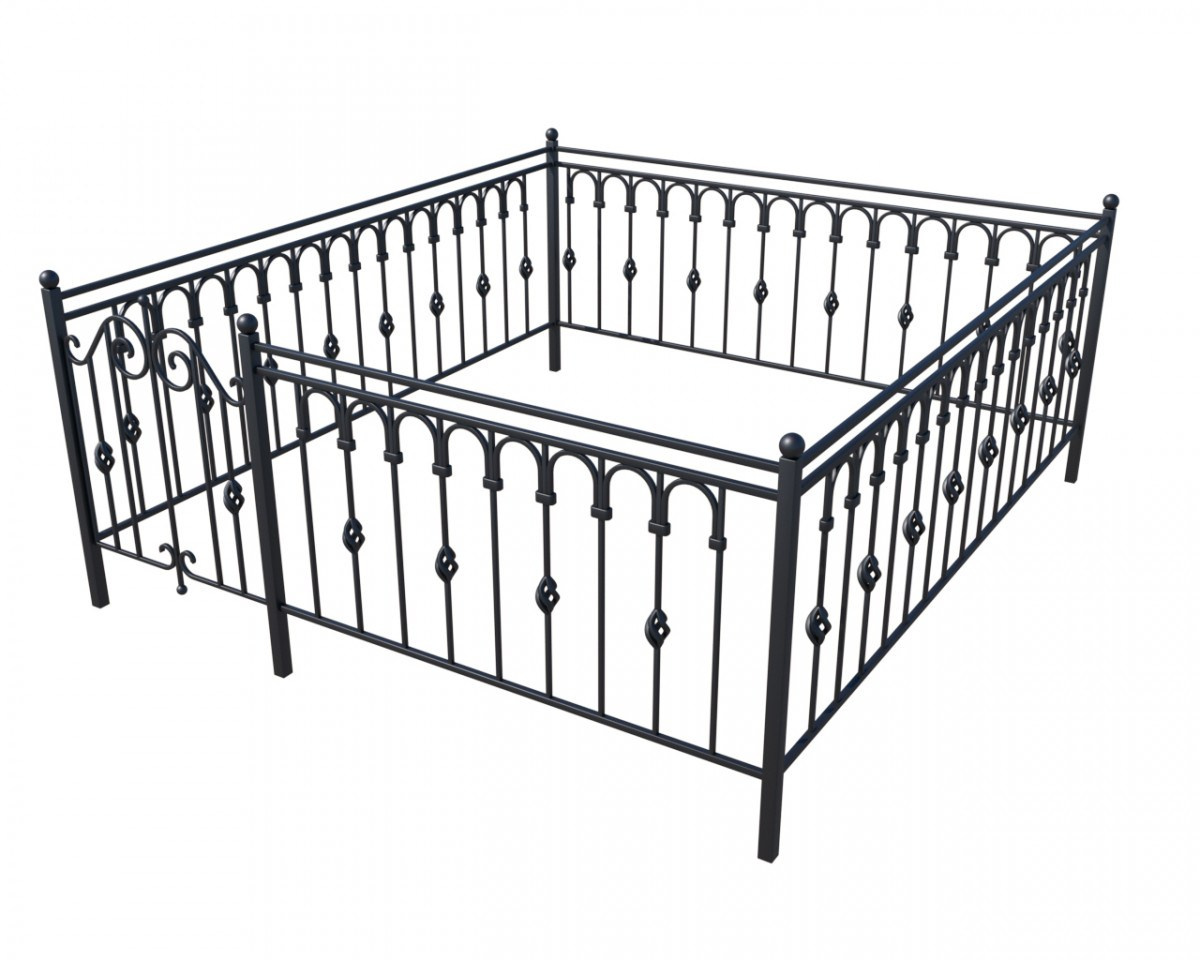 Ограды на могиле. Granum-memorial