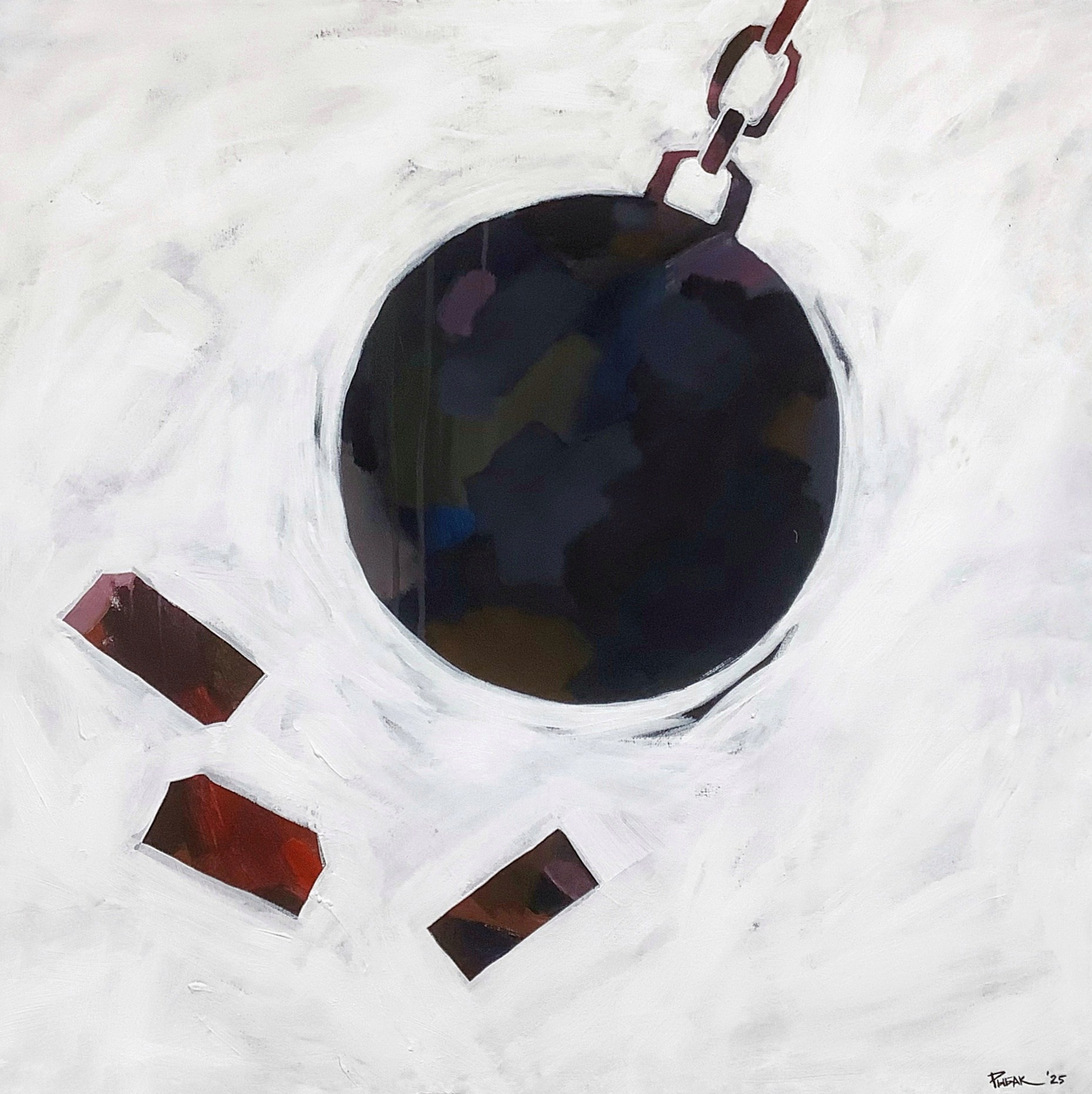 Холсты про Труд. Художник Рыбак Николай