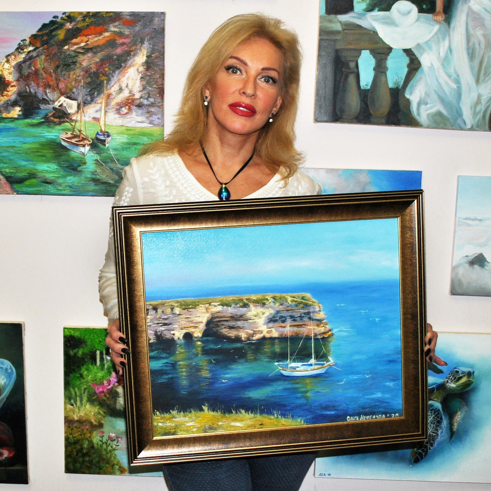 大師班. 根據照片訂購繪畫和肖像。藝術家 Sofia Rechling