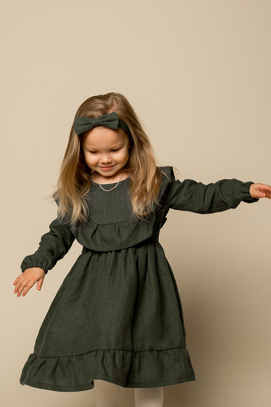 002 Платье Джейн Остин. Эко-одежда для детей