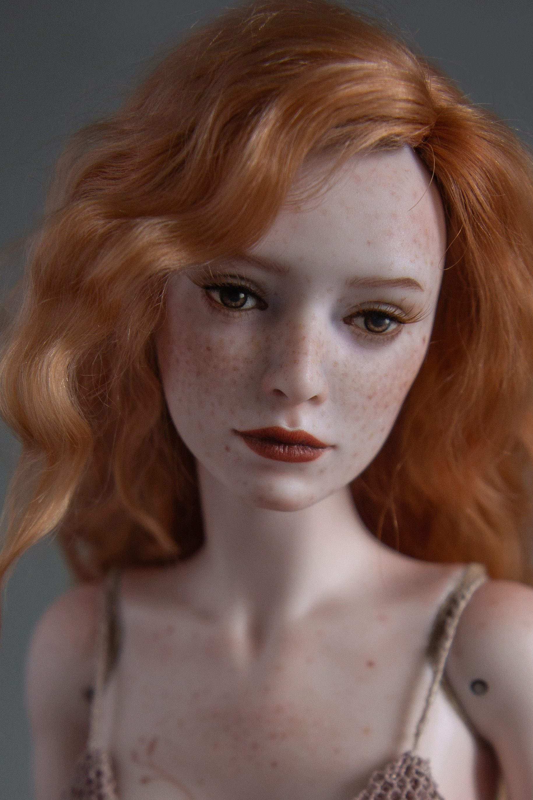 Авторские Шарнирные куклы и украшения из фарфора Алексаны Лавринчук