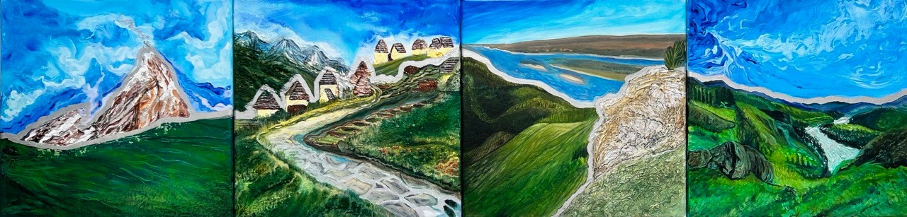 Серия «Места силы». Картины пейзаж