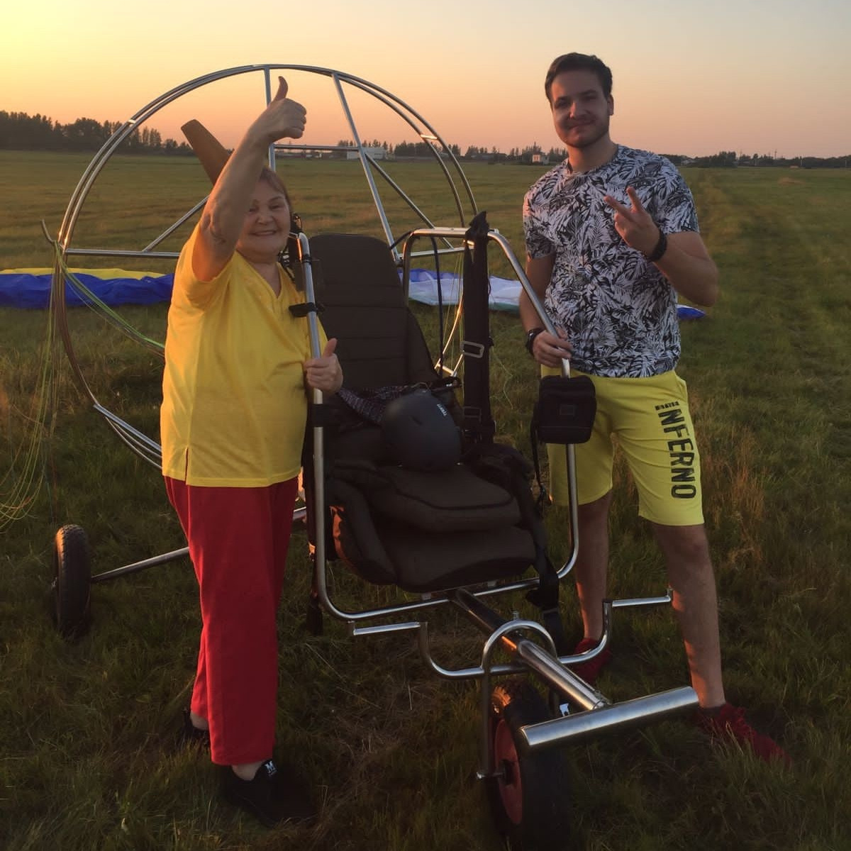 Полеты на параплане в Ярославле