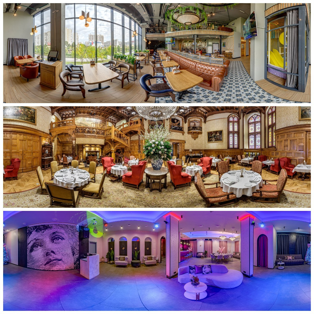 Съемка панорам для Яндекс по ресторану, бару и кафе — Интерьерный фотограф Кузнецов Сергей. Хештег в поиске: #photopixiq