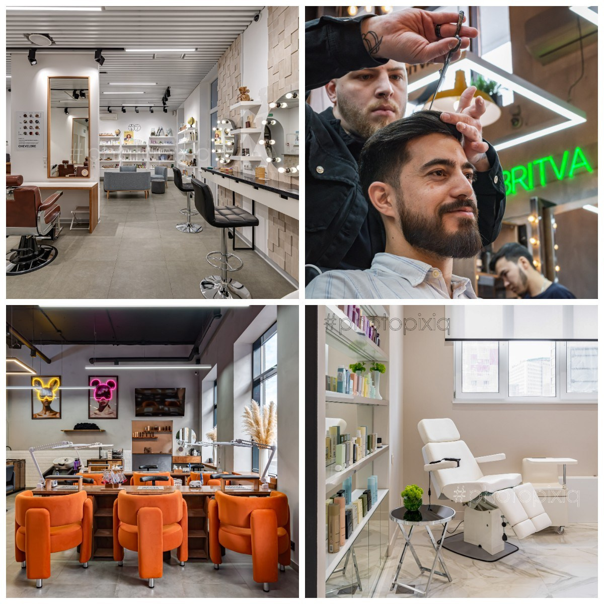 Съёмка салона красоты, барбершопа для сайта и карточки организации Яндекса — Интерьерный фотограф Кузнецов Сергей. Хештег в поиске: #photopixiq