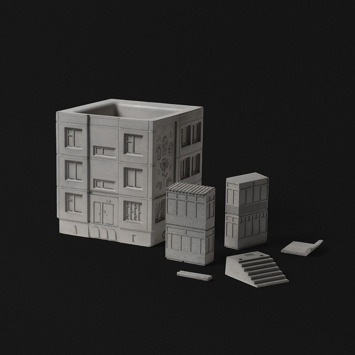 Дизайн кашпо. Интерьерный фотограф. Москва. Данил Новиков