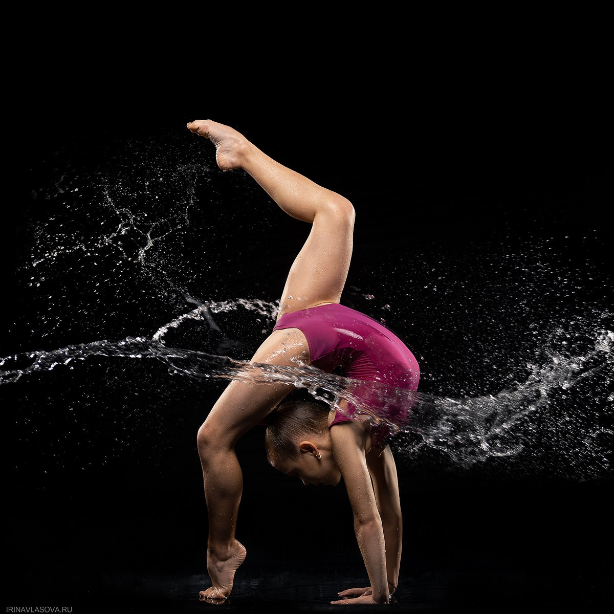 Спортивная яркая фотосессия для гимнасток. Спортивный и портретный фотограф