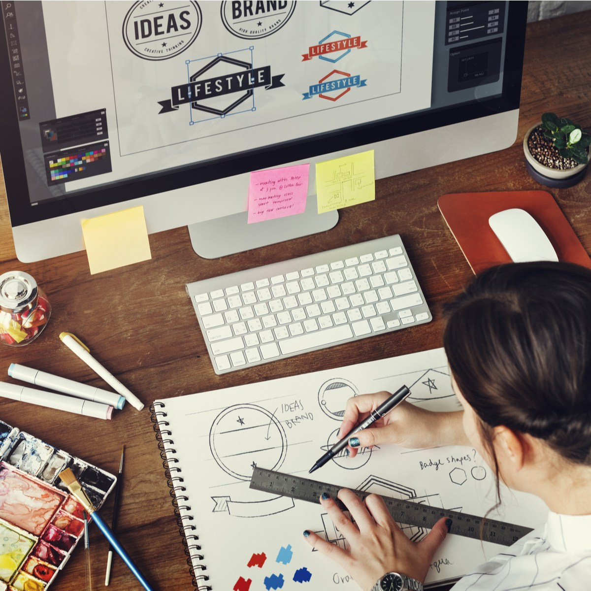 Наружная реклама в Симферополе и Крыму — изготовление вывесок, баннеров, объемных букв