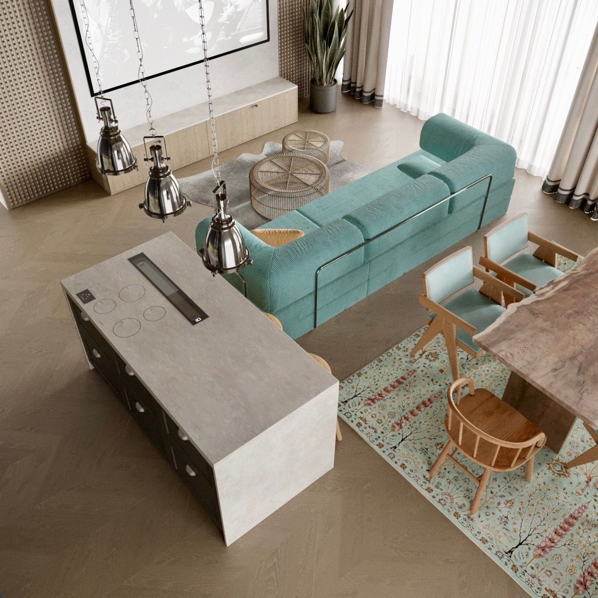 Услуга Дизайн-проект интерьера от Студии дизайна Tabwork в Саратове и других городах. Студия дизайна Tabwork