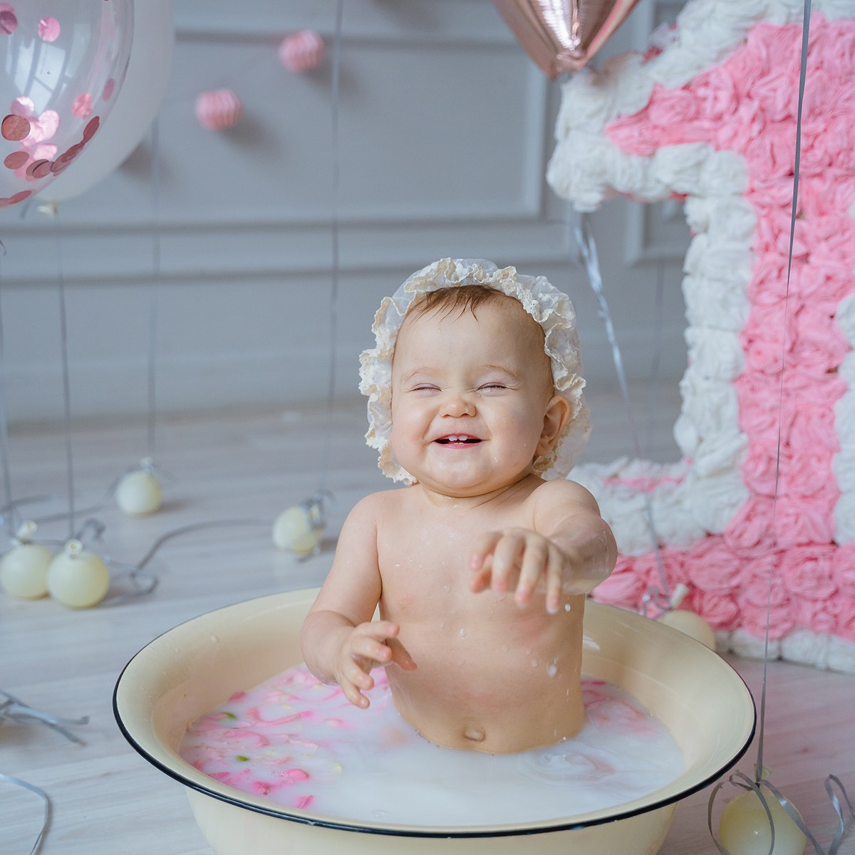 фотосессия в ванночке