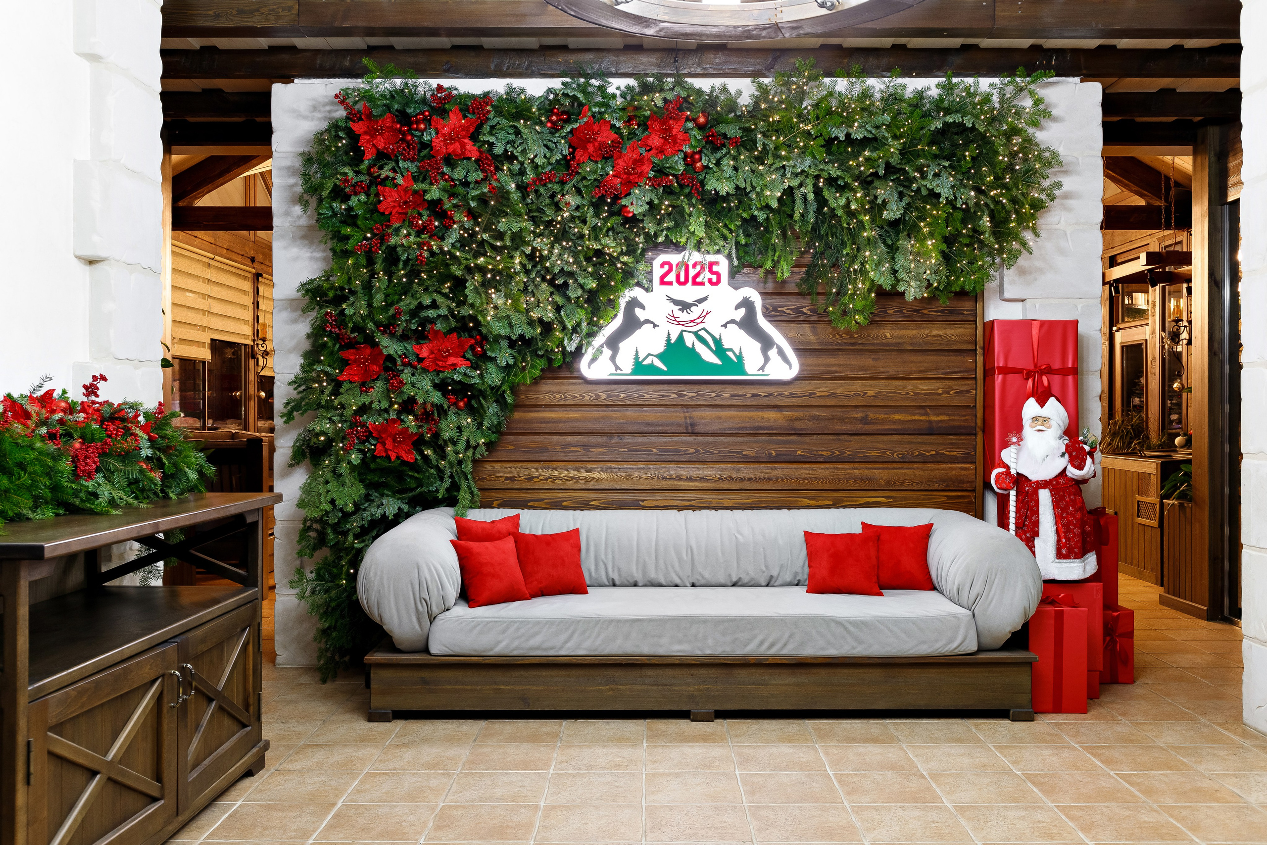 Парк-отель «Орлиное гнездо». Ресторан «Уха» Новогодний. п. Горячий Ключ. Интерьерный фотограф в Краснодарском крае Светлана Шурлова