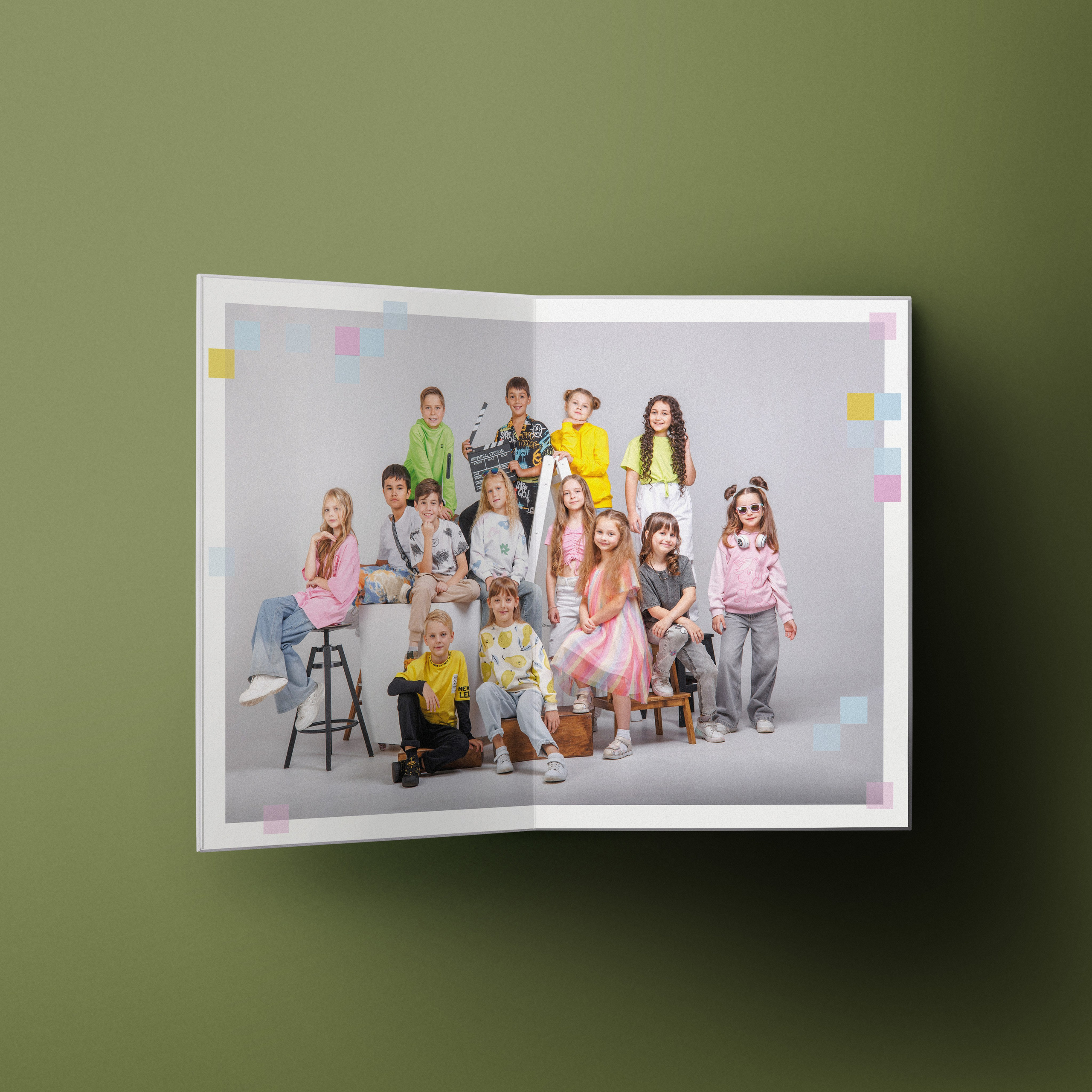 Альбом Пиксель. Выпускные альбомы клевербук Воронеж